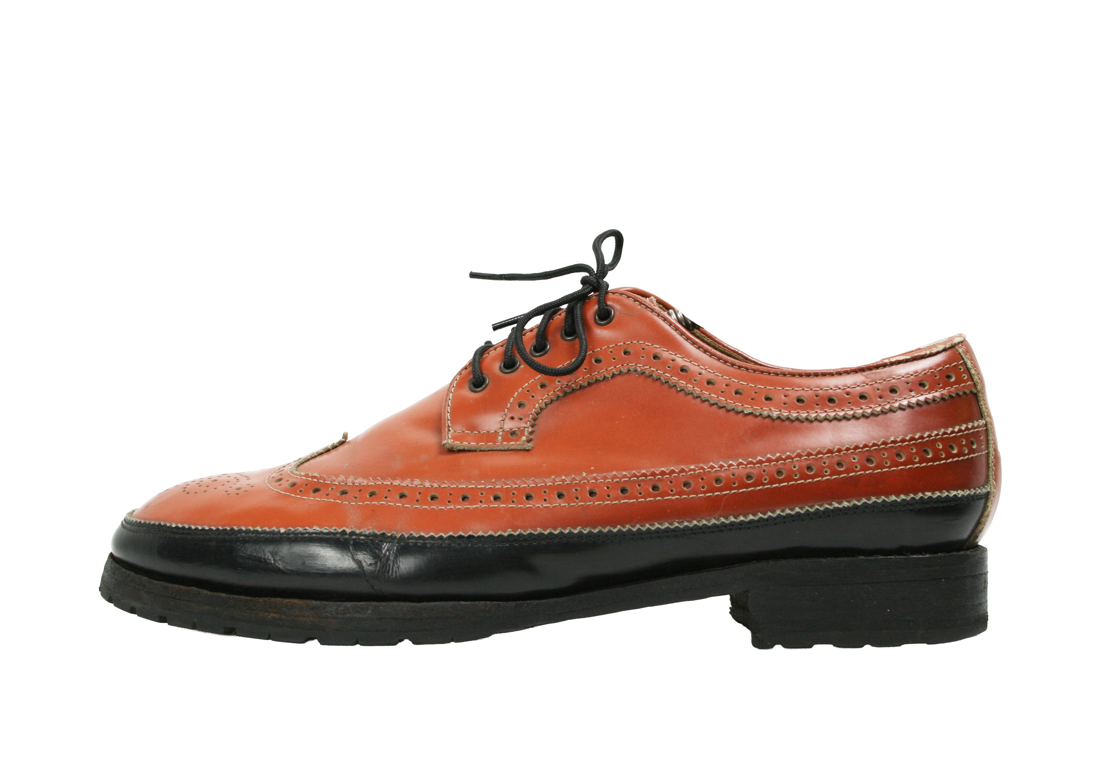 Dsquared2 00S Brogue Wingtip Leather Boots Vintage Size US 10 / EU 43 - 2 Thumbnail