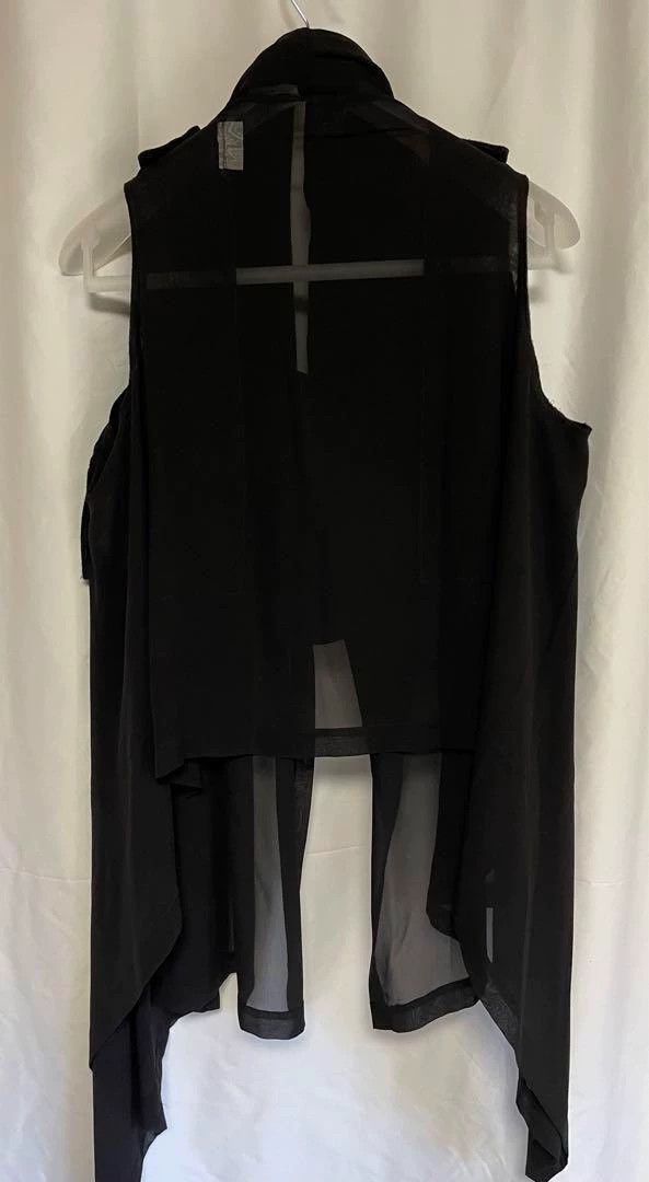 Comme des Garcons Comme Des Garcons Black Retro Velvet Patchwork Design Vest Size M / US 6-8 / IT 42-44 - 6 Thumbnail
