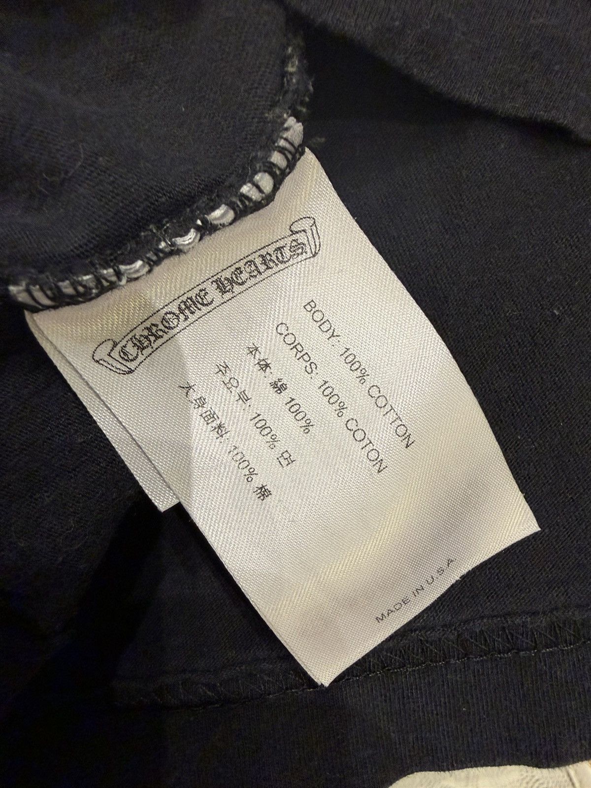 Chrome Hearts Chrome Hearts T Bar Gradient Tee Size US M / EU 48-50 / 2 - 4 Thumbnail