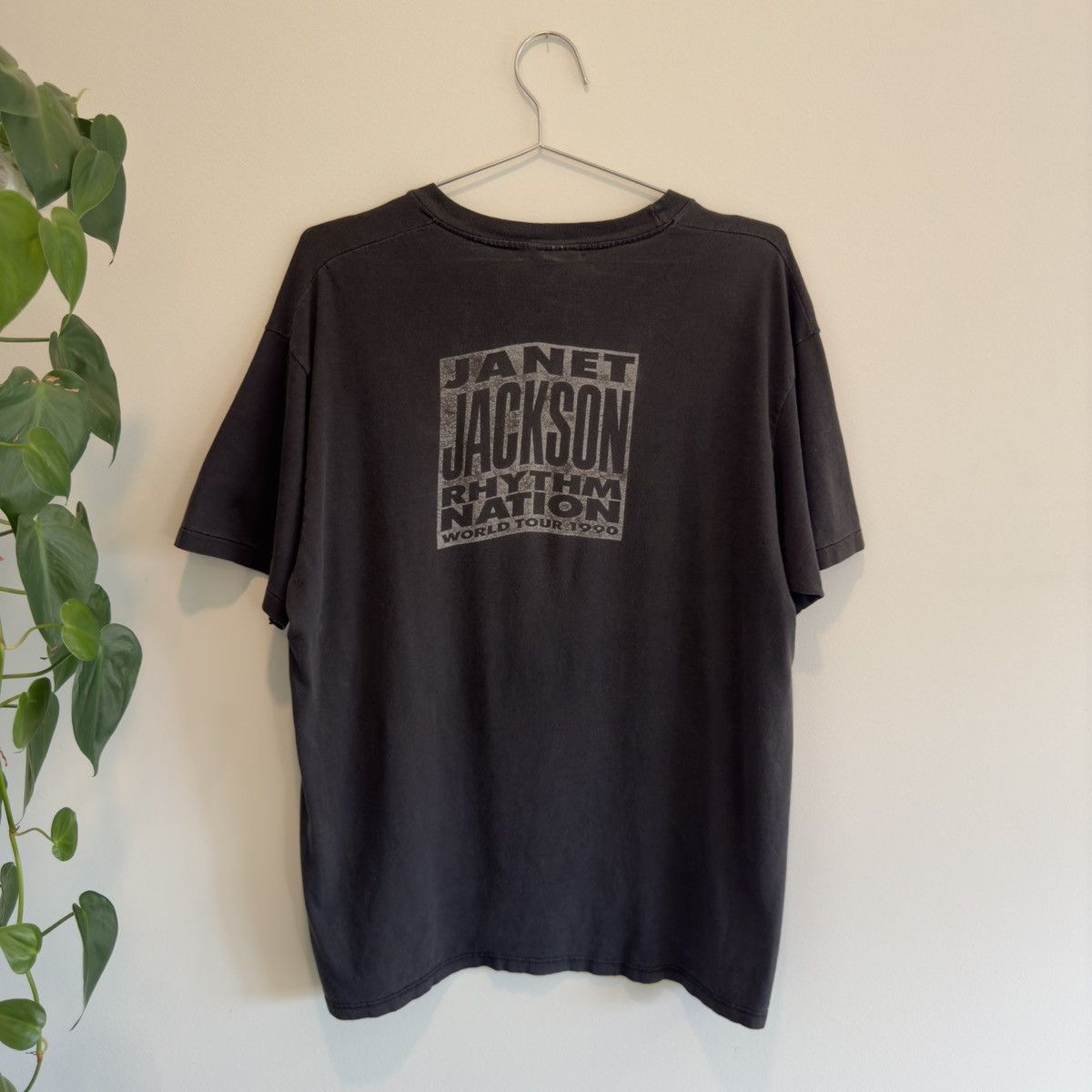 Band Tees × Vintage 1990 Janet Jackson Rhythm Nation World Tour T-shirt Size US XL / EU 56 / 4 - 6 Thumbnail
