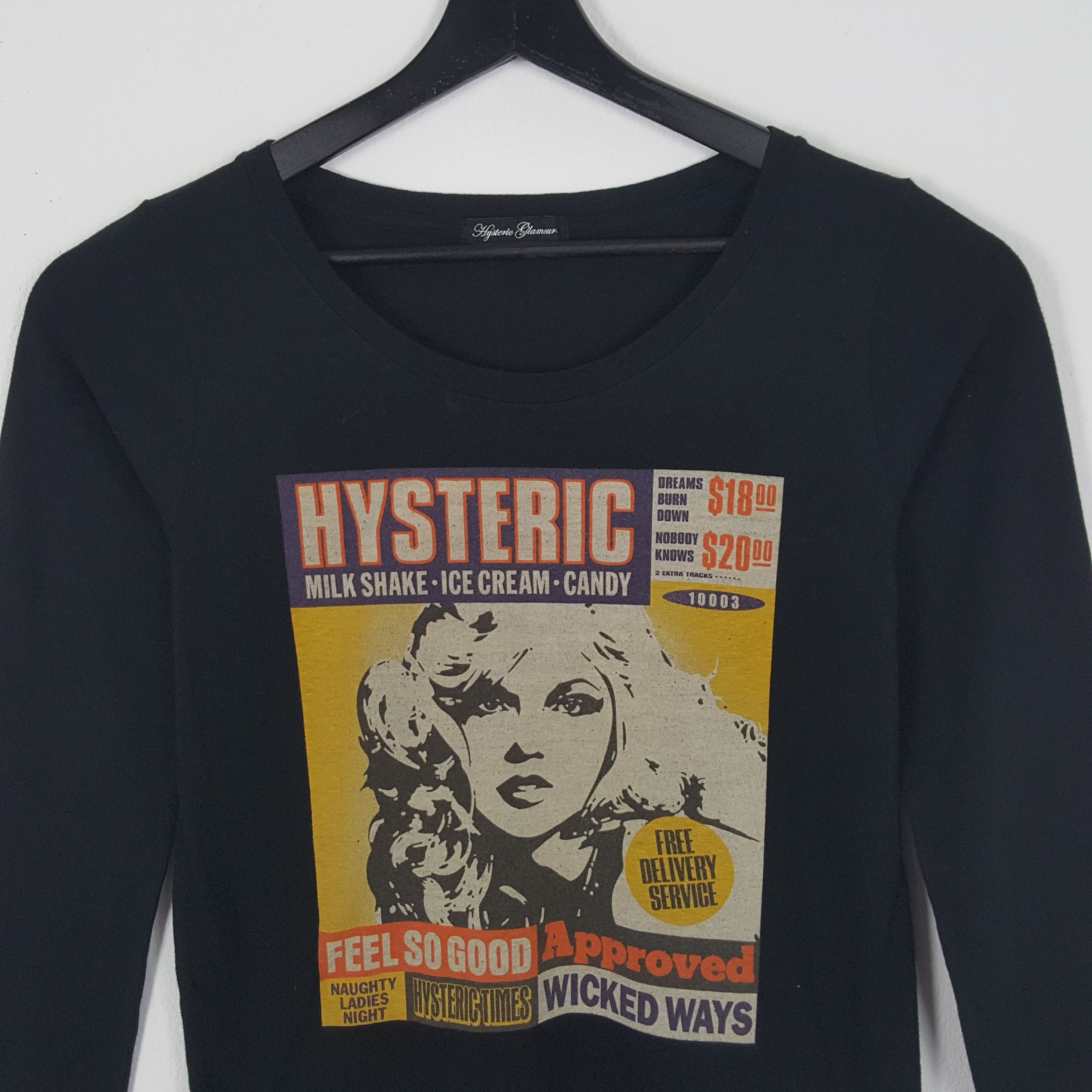 Hysteric Glamour HYSTERIC GLAMOUR Japanese Brand Streetwear Tshirt Size S / US 4 / IT 40 - 2 Thumbnail