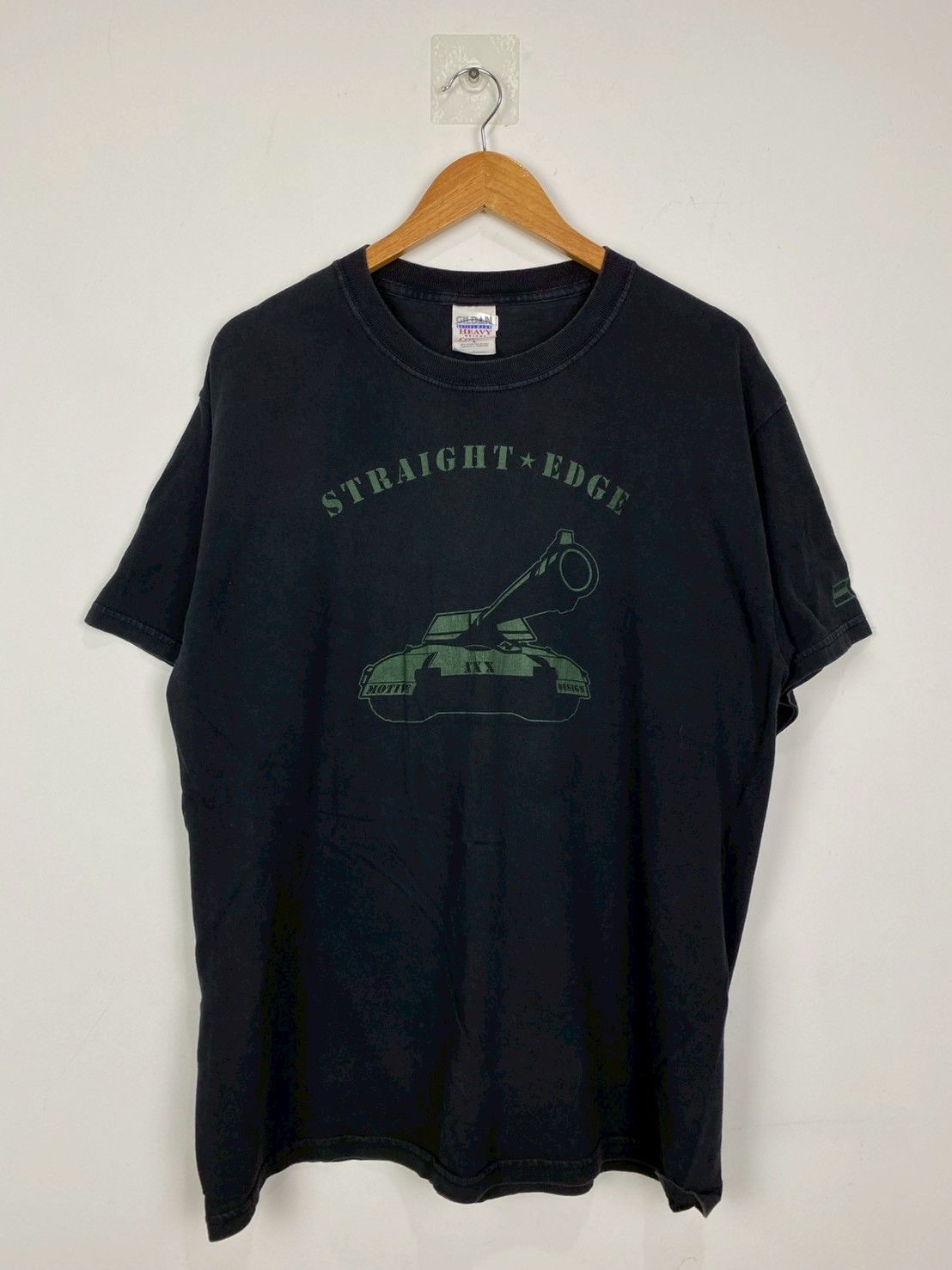 Vintage Vintage Straight Edge T-Shirts DO1274 Size US L / EU 52-54 / 3 - 1 Thumbnail