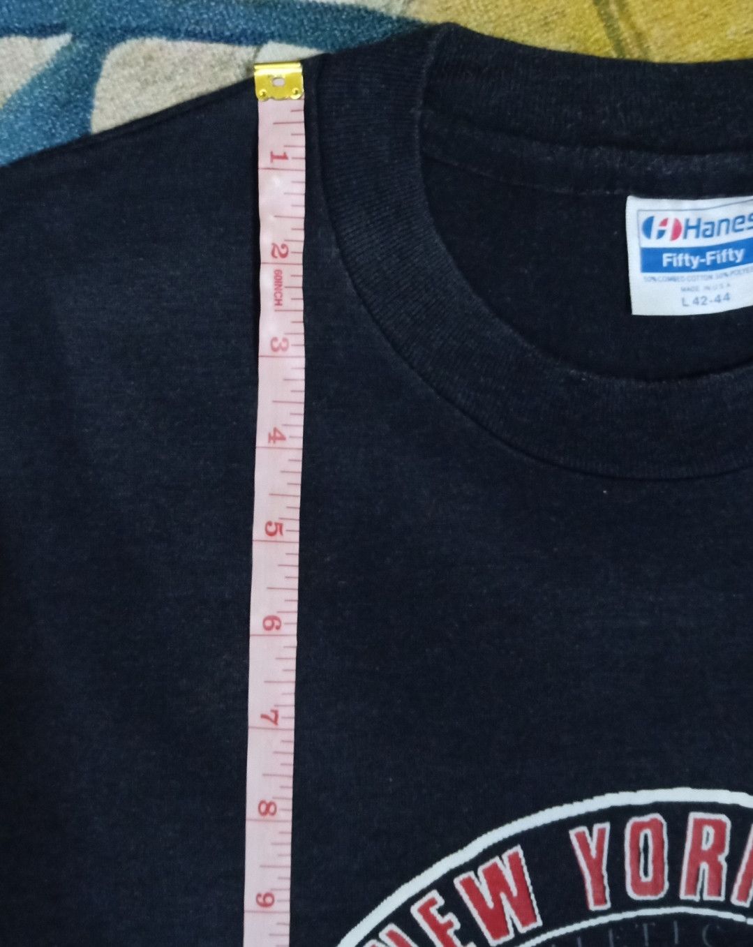 Hanes × Vintage Vintage 80s New York City Athletic Club T-shirt Size US M / EU 48-50 / 2 - 18 Thumbnail
