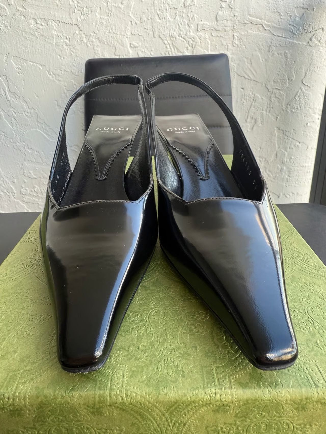Gucci Gucci Interlocking G Slingback Pumps Size US 6.5 / IT 36.5 - 1 Thumbnail