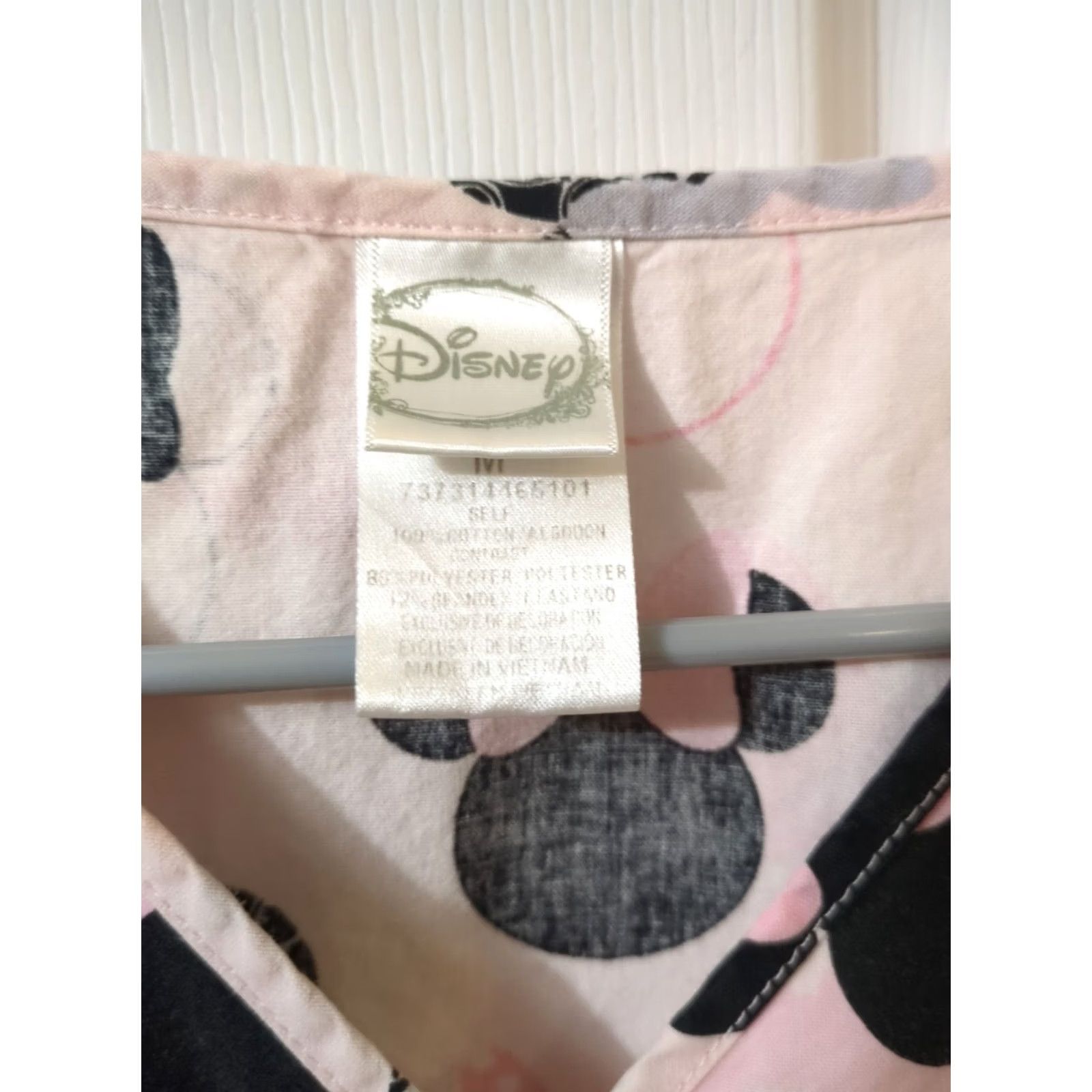 Disney Disney Minnie Mouse Women's Medical Nurse Scrubs Top Uniform V-Neck Medium Size M / US 6-8 / IT 42-44 - 5 Thumbnail