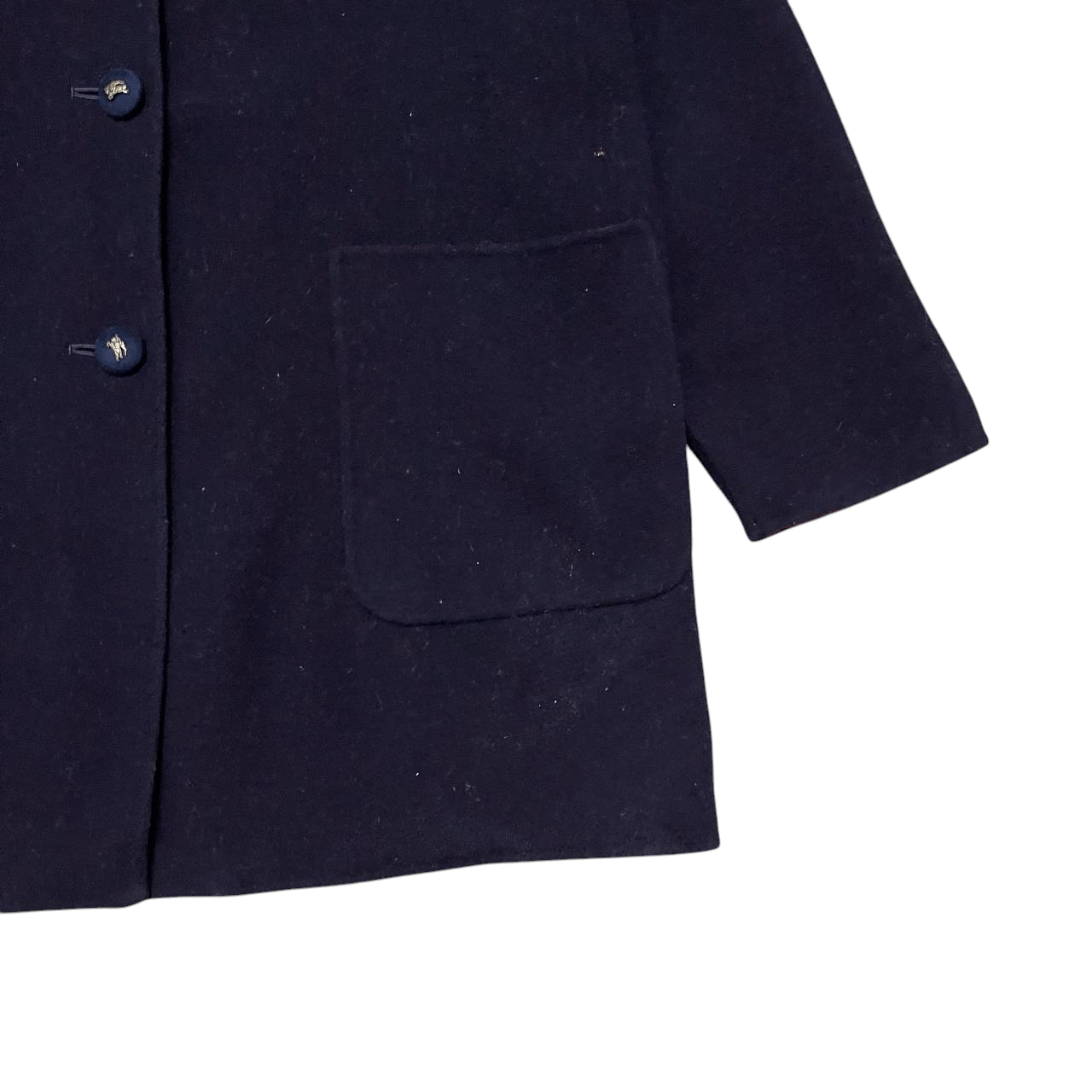 Burberry Vintage Burberry Wool Overcoat Size M / US 6-8 / IT 42-44 - 4 Thumbnail