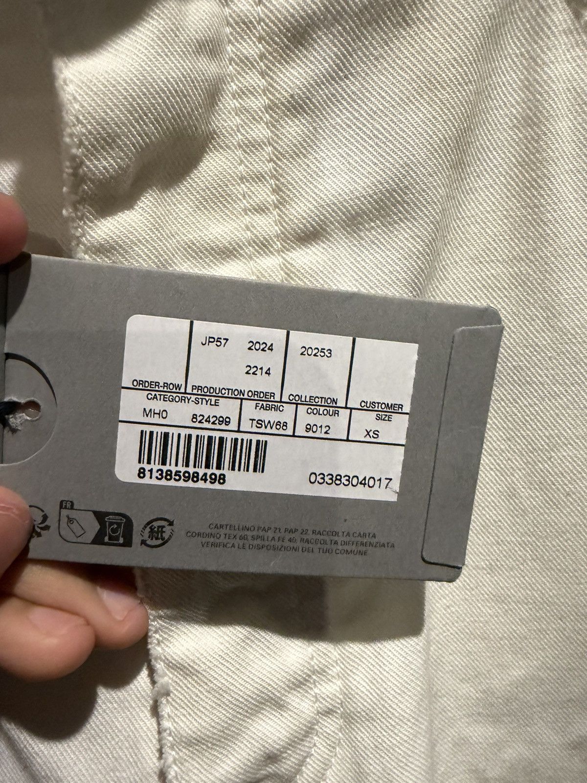 Balenciaga Balenciaga Distressed White Denim Size US 30 / EU 46 - 6 Thumbnail