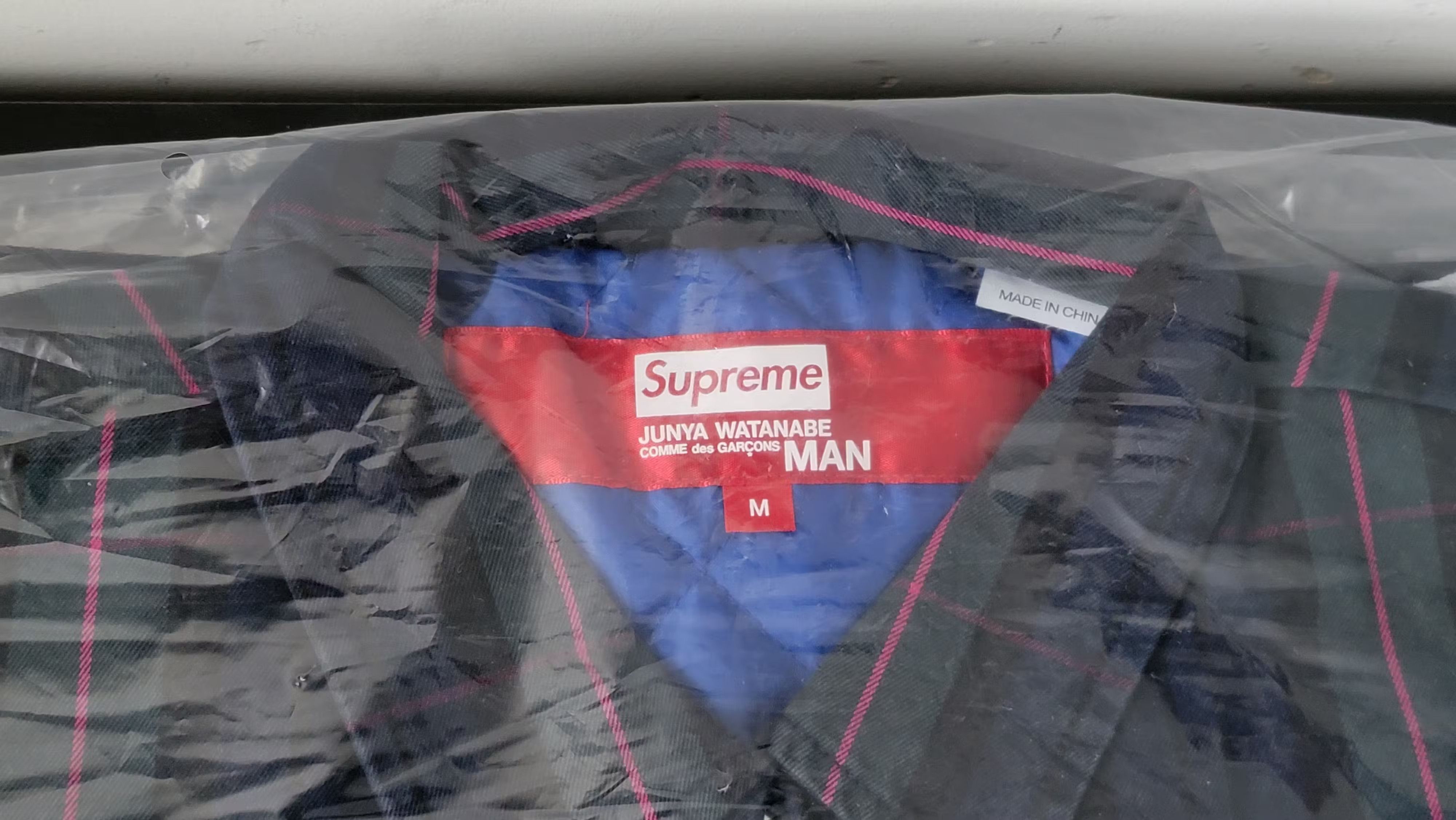 Junya Watanabe × Supreme COMME des GARÇONS MAN Printed Work Jacket Size US M / EU 48-50 / 2 - 3 Thumbnail