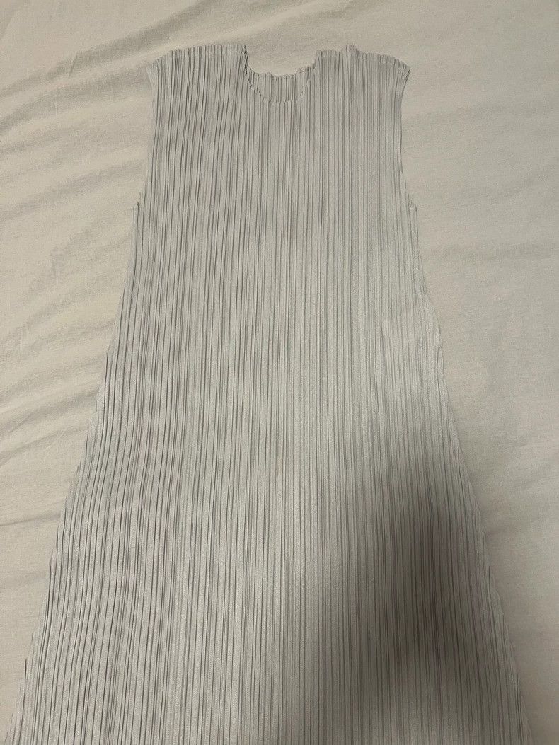 Issey Miyake Issey Miyake size:3 Beige pleated dress Size S / US 4 / IT 40 - 3 Thumbnail