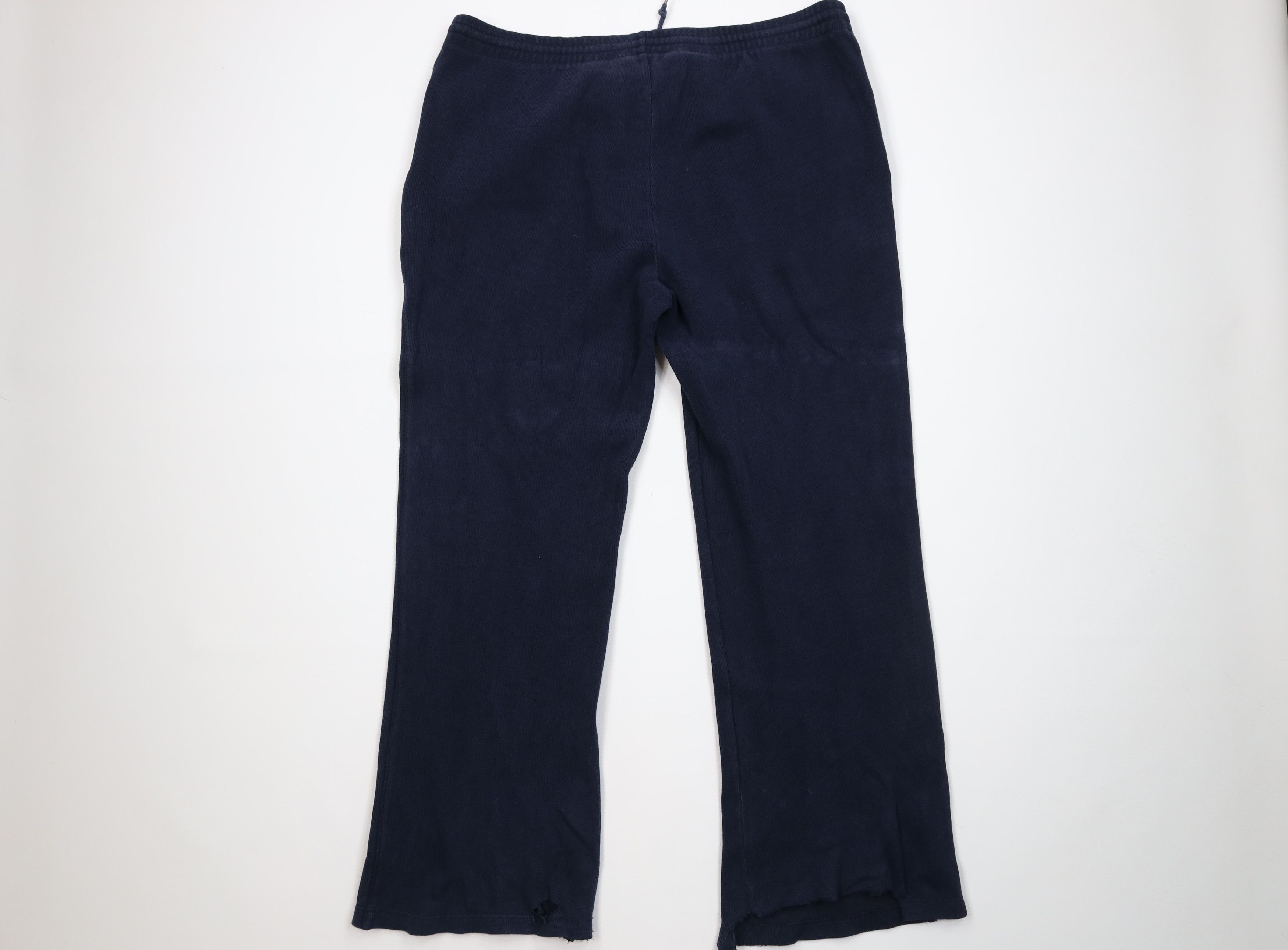 Ralph Lauren Vintage 90s Ralph Lauren Cotton Ribbed Knit Wide Leg Pants Size US 38 / EU 54 - 10 Thumbnail
