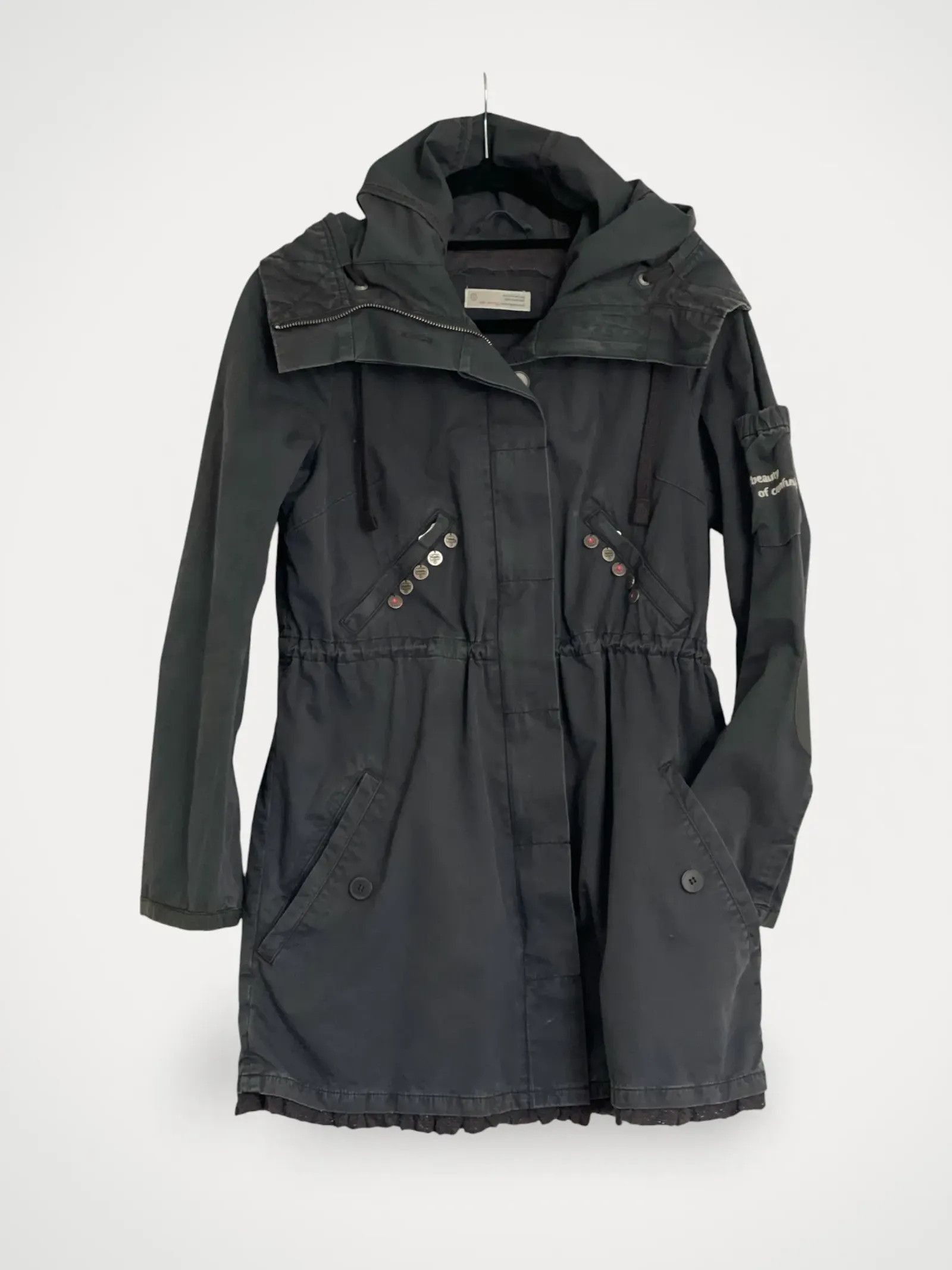 Odd Molly Odd Molly Cortez parka jacket / almost black Jacket Size XS / US 0-2 / IT 36-38 - 1 Thumbnail