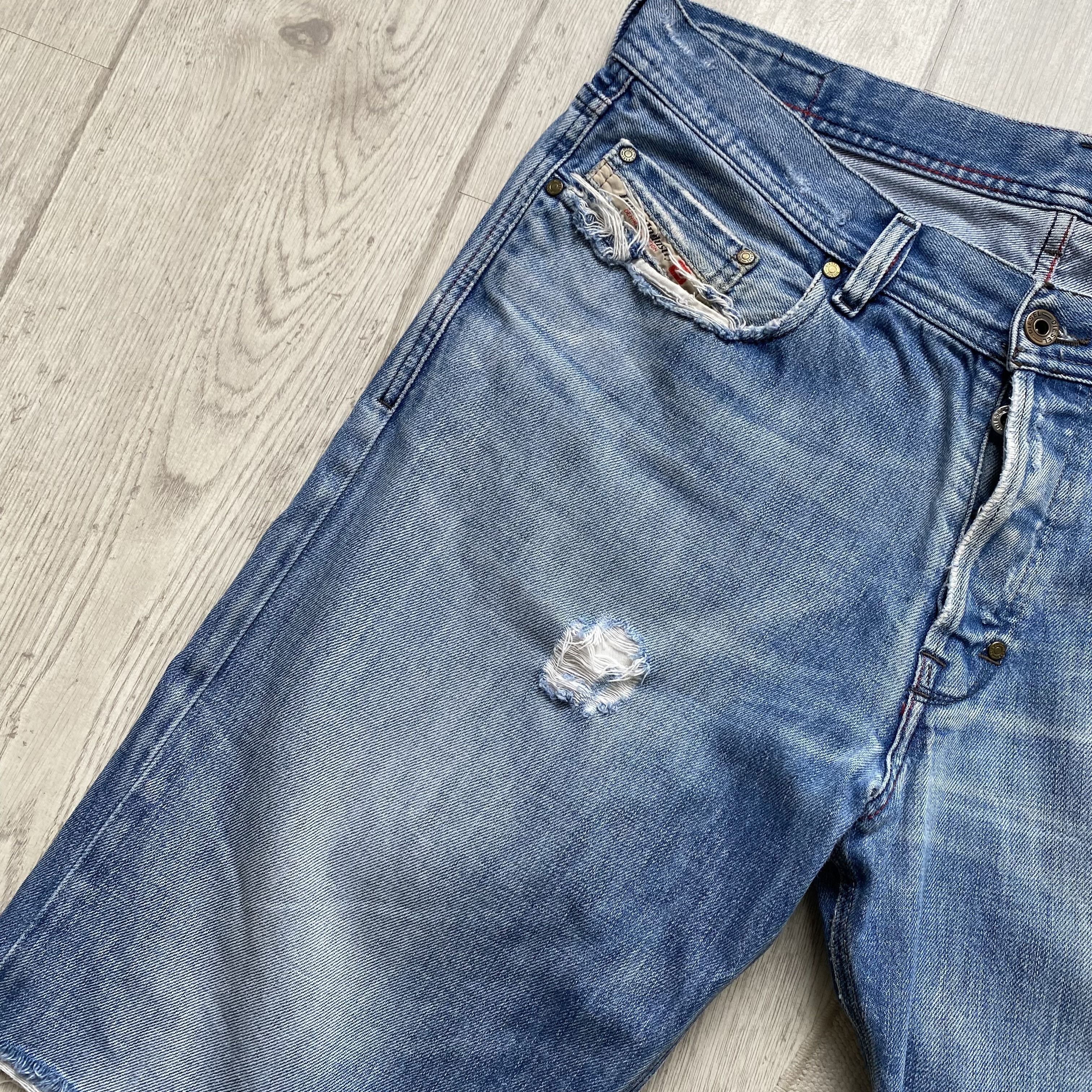 Diesel Vintage Diesel denim shorts Distressed jeans Y2K Size US 34 / EU 50 - 7 Thumbnail