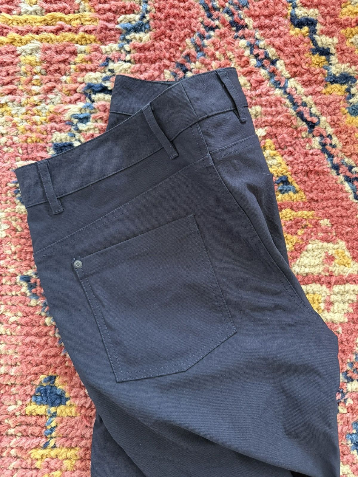 Outlier Outlier NYC Strong Dungarees Dark Indigo Pants Men’s 32 Size US 32 / EU 48 - 5 Thumbnail