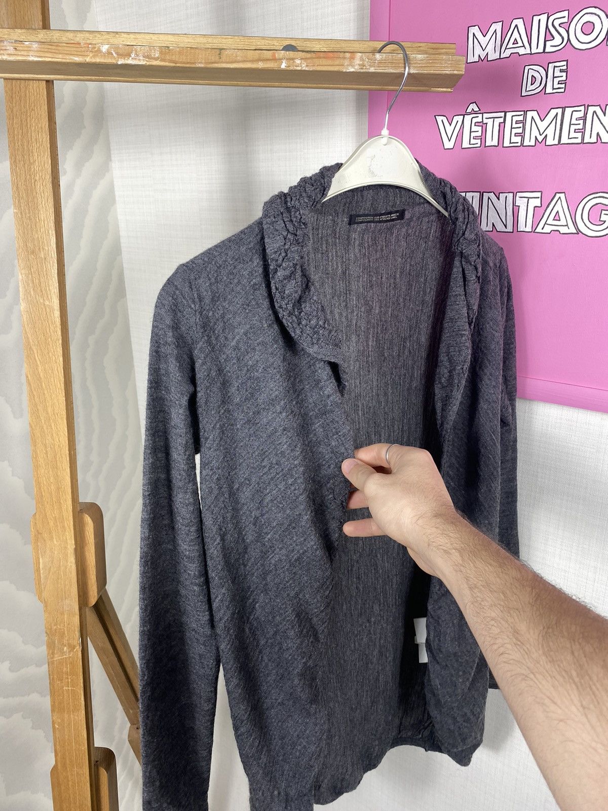 Vintage Yohji Yamamoto Y`s Cardigan Size M / US 6-8 / IT 42-44 - 6 Thumbnail