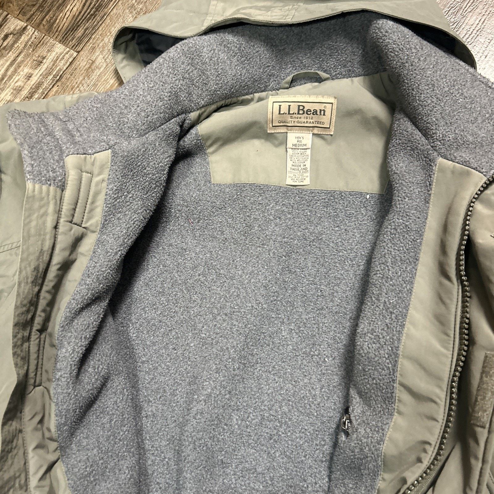 L.L. Bean Vtg LL Bean Parka Polartec Thinsulate Lined M Green Jacket Size US M / EU 48-50 / 2 - 4 Thumbnail