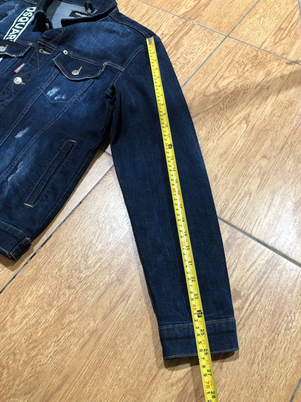 Dsquared2 DSquared2 Logo Denim Men's Jacket Trucker Size US M / EU 48-50 / 2 - 13 Thumbnail