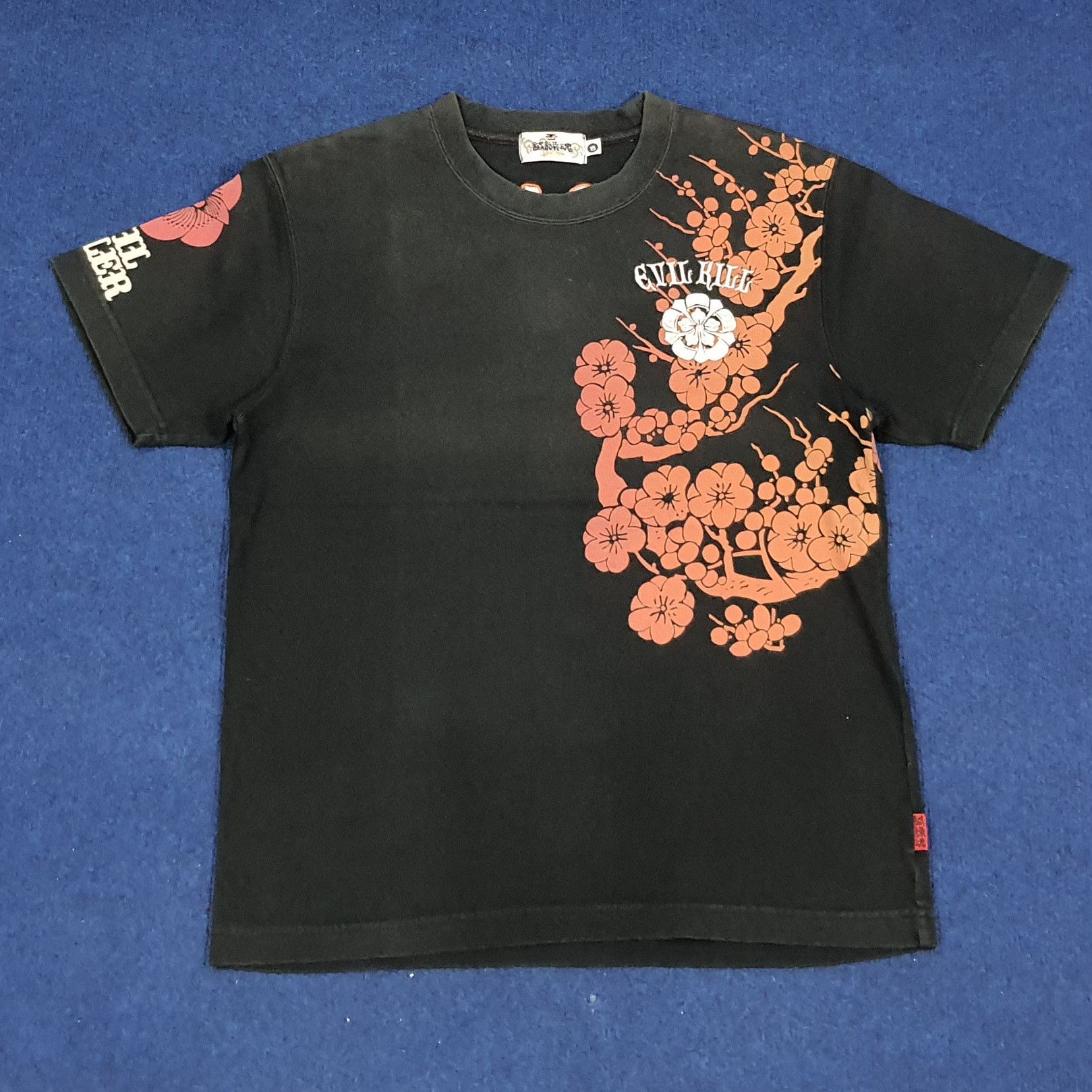 Japanese Brand × Vintage Vintage Kara Kuri Evil Kill Devine Retribution Tshirt Size US M / EU 48-50 / 2 - 3 Thumbnail