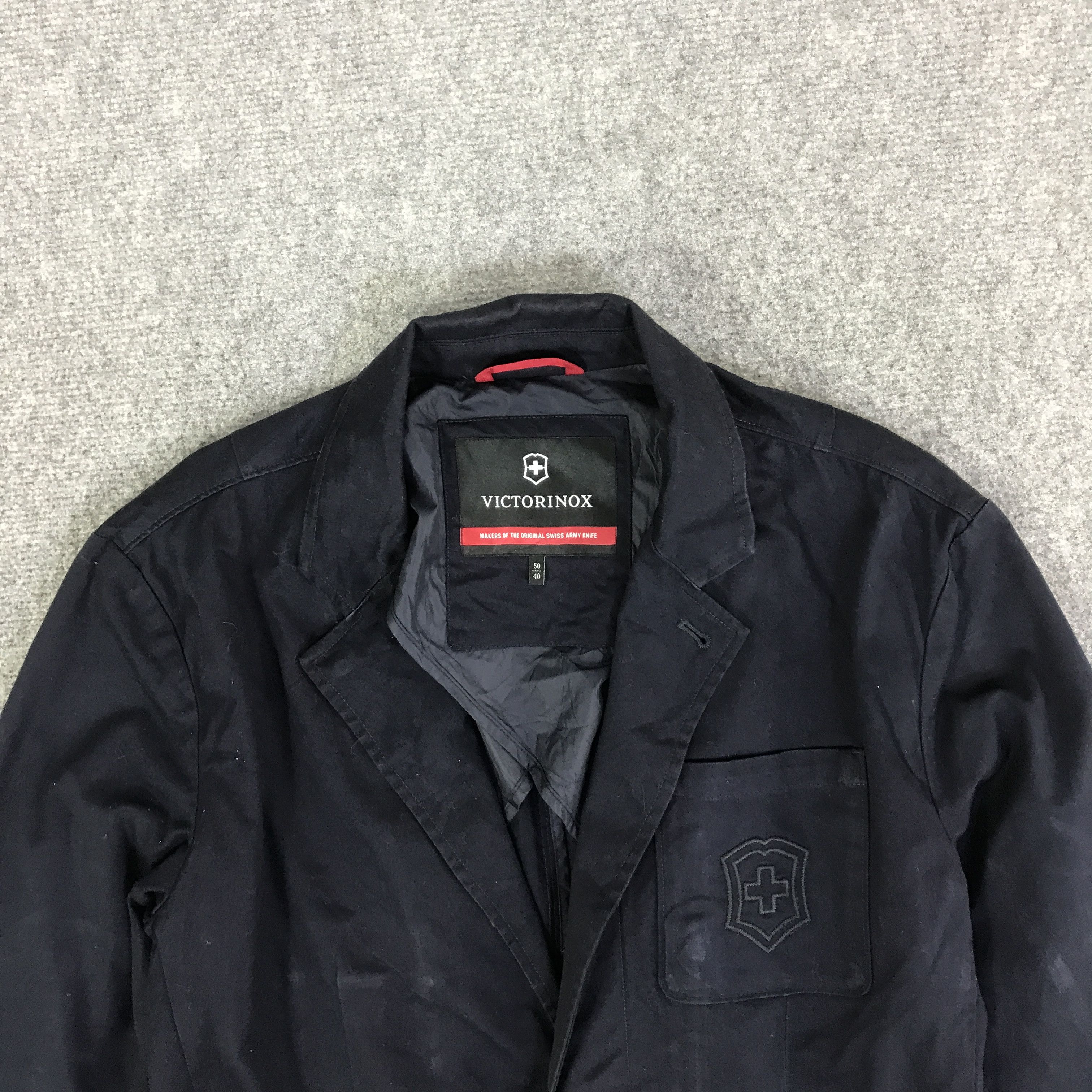 Victorinox VICTORINOX NAVYBLAZER COAT JACKET K108B8 Size US L / EU 52-54 / 3 - 2 Thumbnail