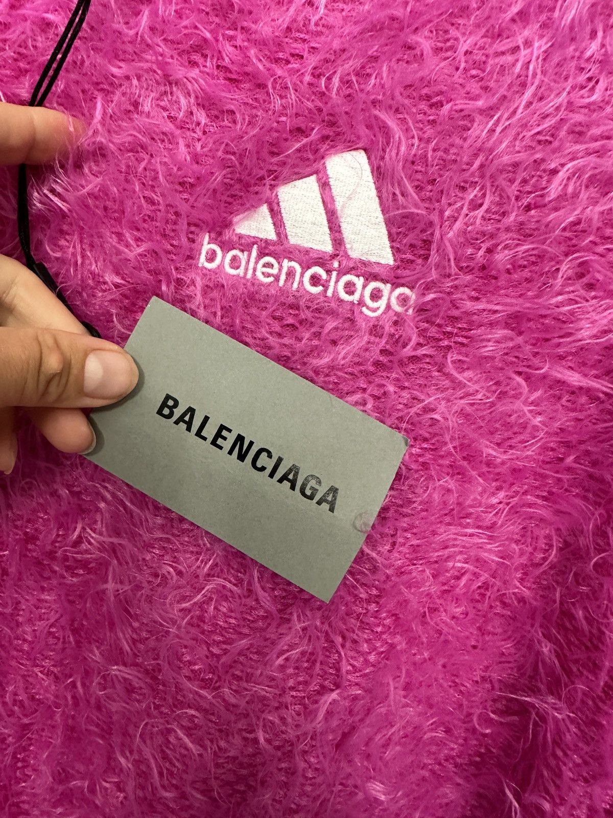 Adidas × Balenciaga TURTLENECK WOOL SWEETER HAIRY BRUSHED KNIT BALENCIAGA ADIDAS Size US M / EU 48-50 / 2 - 3 Thumbnail