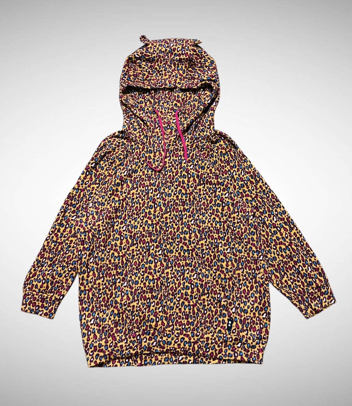 mercibeaucoup Mercibeaucoup Jevous Enprie Leopard Print Oversized Hoodie Size L / US 10 / IT 46 - 4 Thumbnail
