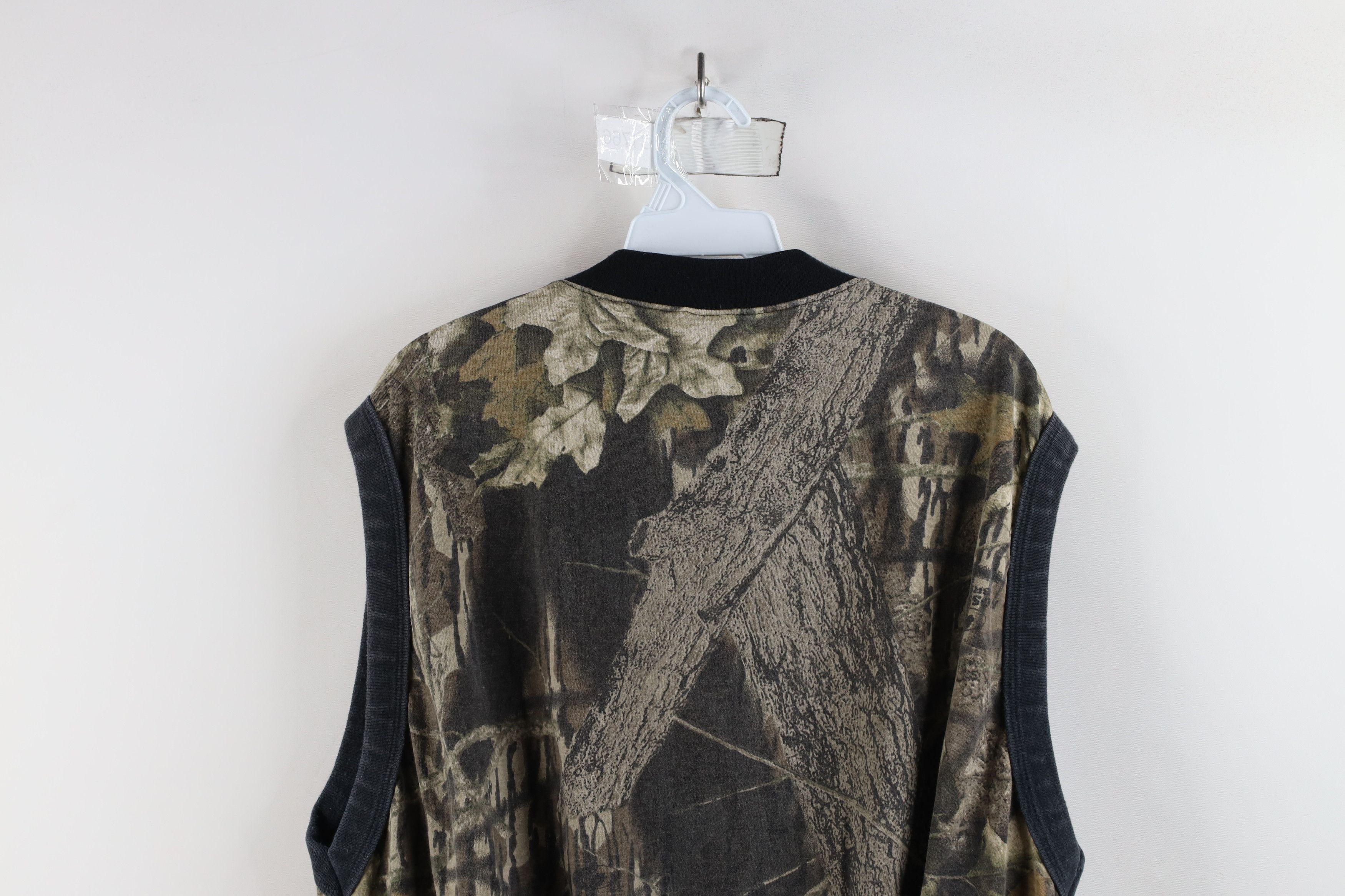 Vintage Vintage 90s Streetwear Camouflage Sleeveless Vest Jacket Size US XL / EU 56 / 4 - 11 Thumbnail