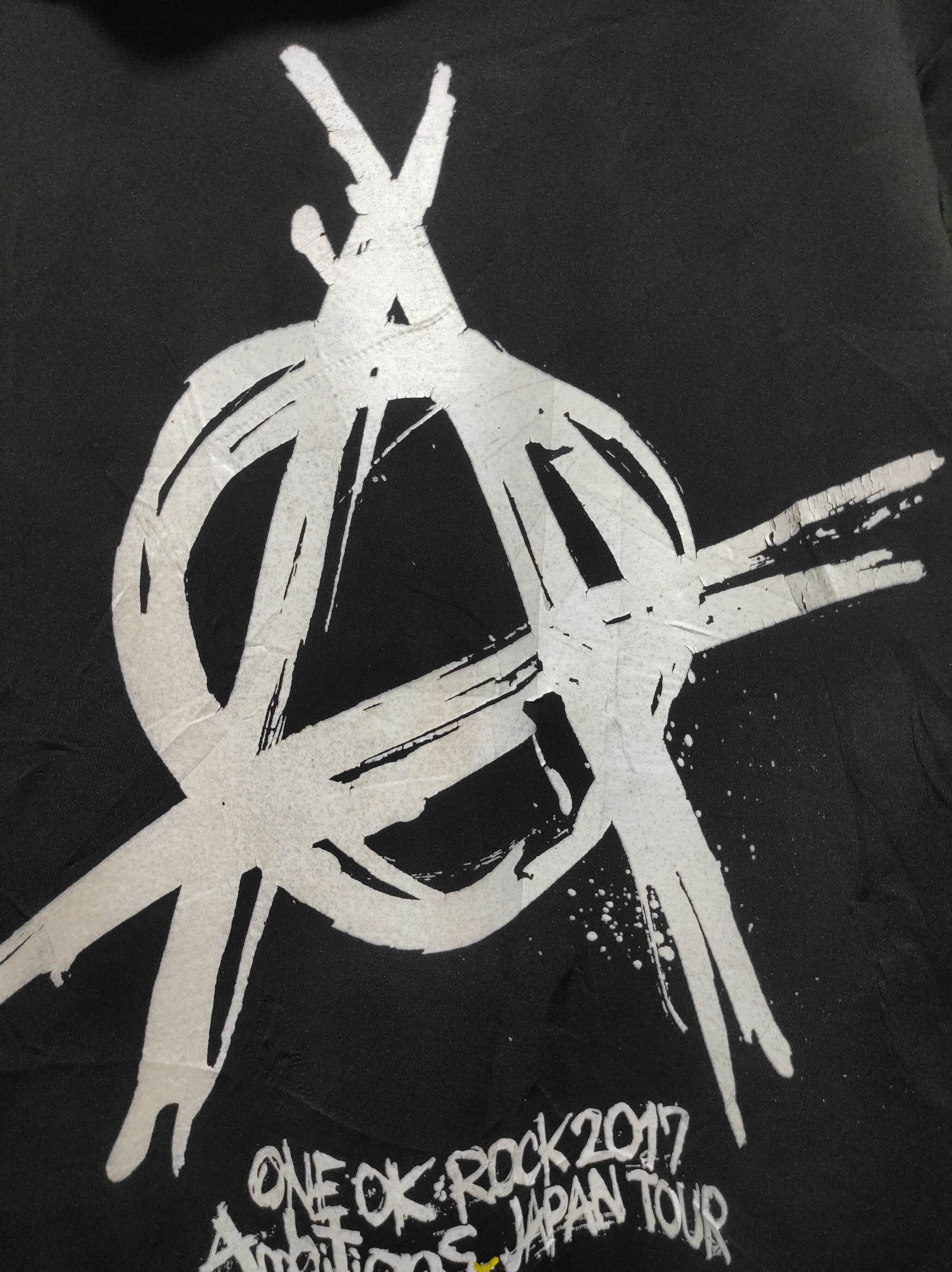 Band Tees 2017 One ok rock Ambitions Japanese Rock band hoodie size L Size US L / EU 52-54 / 3 - 3 Thumbnail