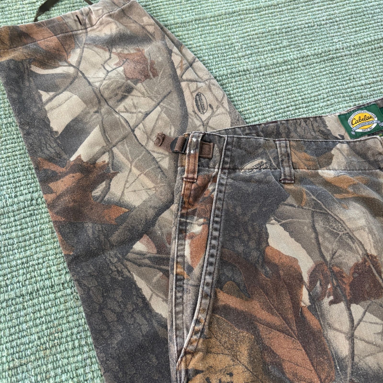 Cabelas × Vintage Vintage Cabela's x Realtree Camo Cargo Pants 32x34 Size 32" / US 10 / IT 46 - 3 Thumbnail