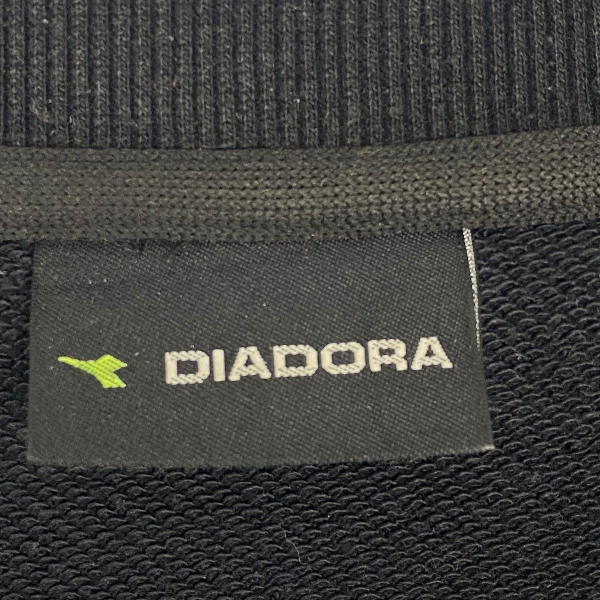 Other Vintage Diadora Crewneck Sweatshirt Black Jumper Size L Size US L / EU 52-54 / 3 - 4 Thumbnail