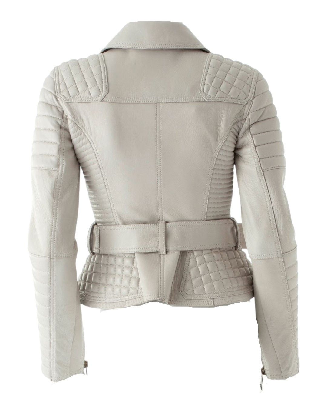 Burberry Prorsum S/S 2011 RUNWAY LEATHER BIKER JACKET Size XS / US 0-2 / IT 36-38 - 4 Thumbnail