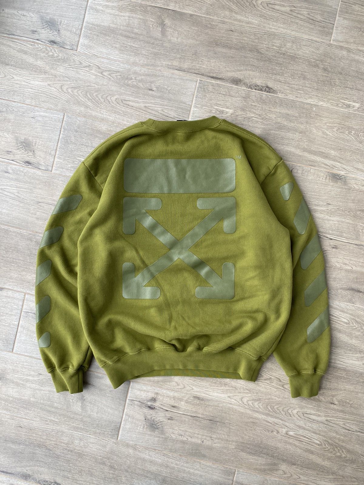 Off-White Off White Sweatshirt Big Logo Size US M / EU 48-50 / 2 - 9 Thumbnail