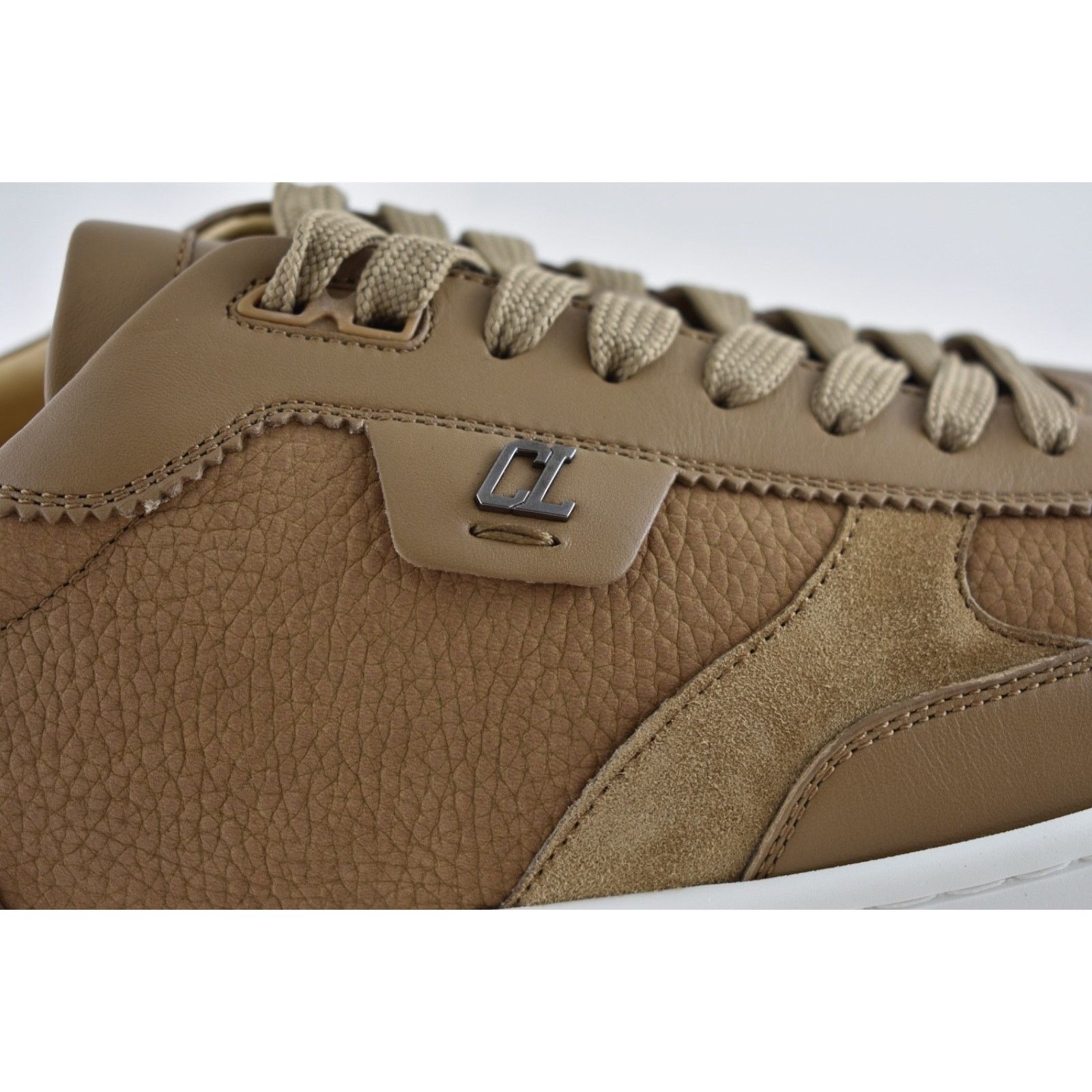Christian Louboutin Christian Louboutin Mens Happyrui Flat Fennec Low Top Size US 11 / EU 44 - 4 Thumbnail