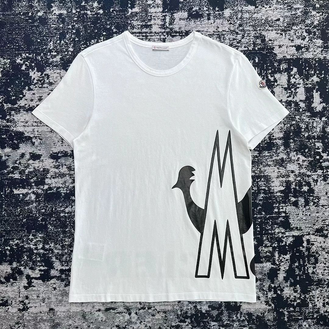 Moncler Logo Print Short-Sleeve T-Shirt