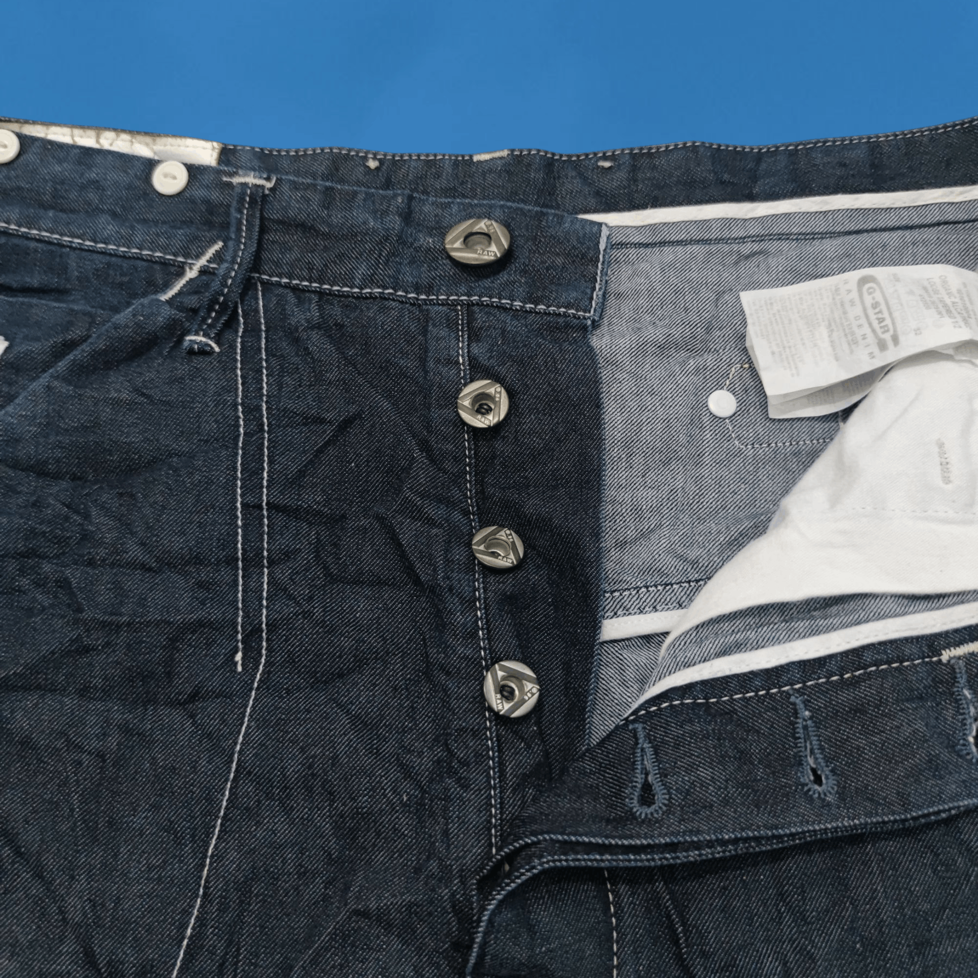 G-Star G-Star Raw Organic Alcatraz Loose Tapered Pants Size US 33 - 7 Thumbnail
