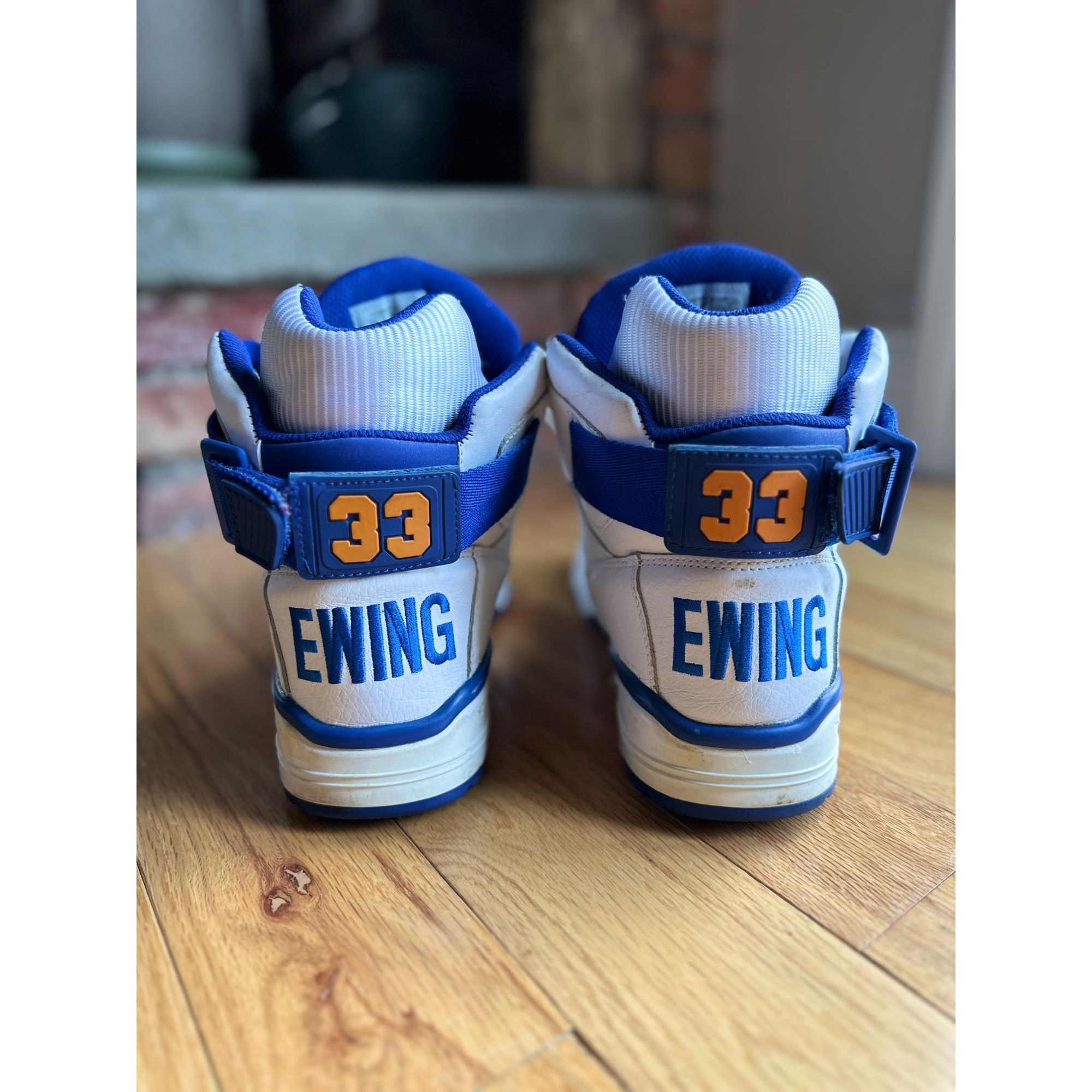 Ewing Athletics VINTAGE OCCASION EWING 33 HI 'BLANC ROYAL ORANGE HOMME TAILL Size US 9.5 / EU 42-43 - 5 Thumbnail