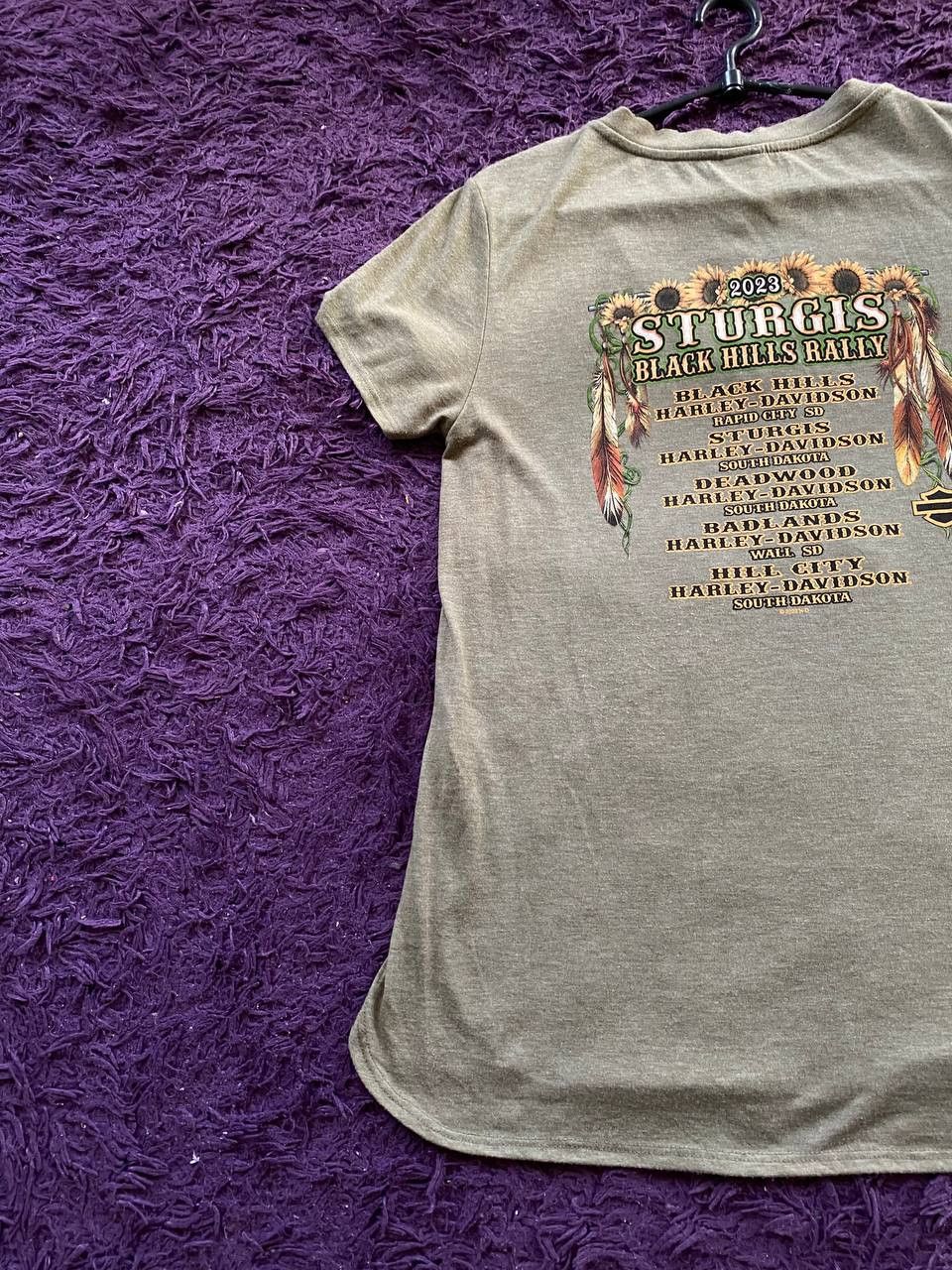 Harley Davidson × Vintage Crazy Harley Davidson 2023 Sturgis Black Hills Rally T-Shirt Size US M / EU 48-50 / 2 - 7 Thumbnail