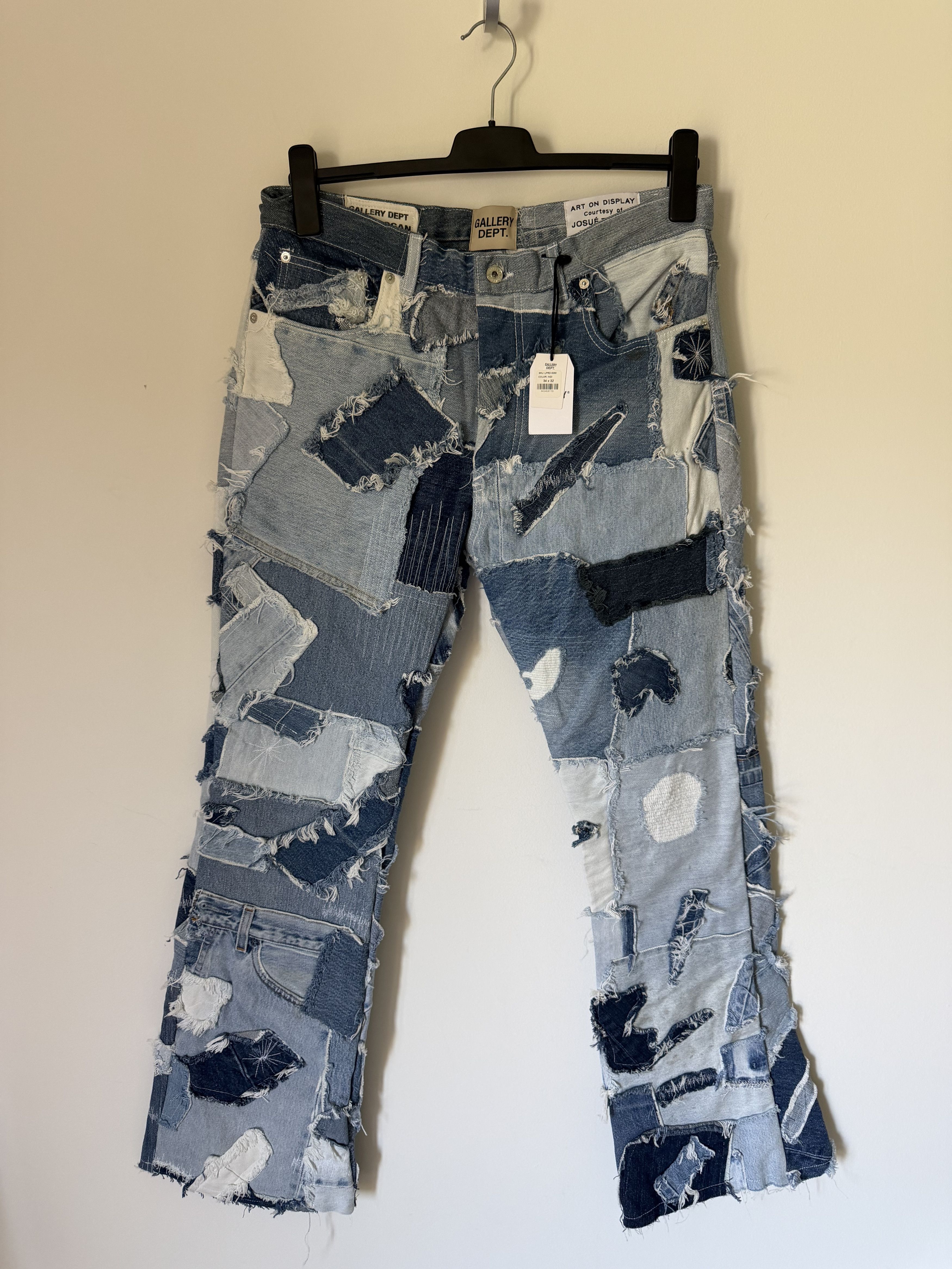 Gallery Dept. Gallery Dept. Logan Recycled Denim Jeans in Blue Size US 34 / EU 50 - 1 Thumbnail