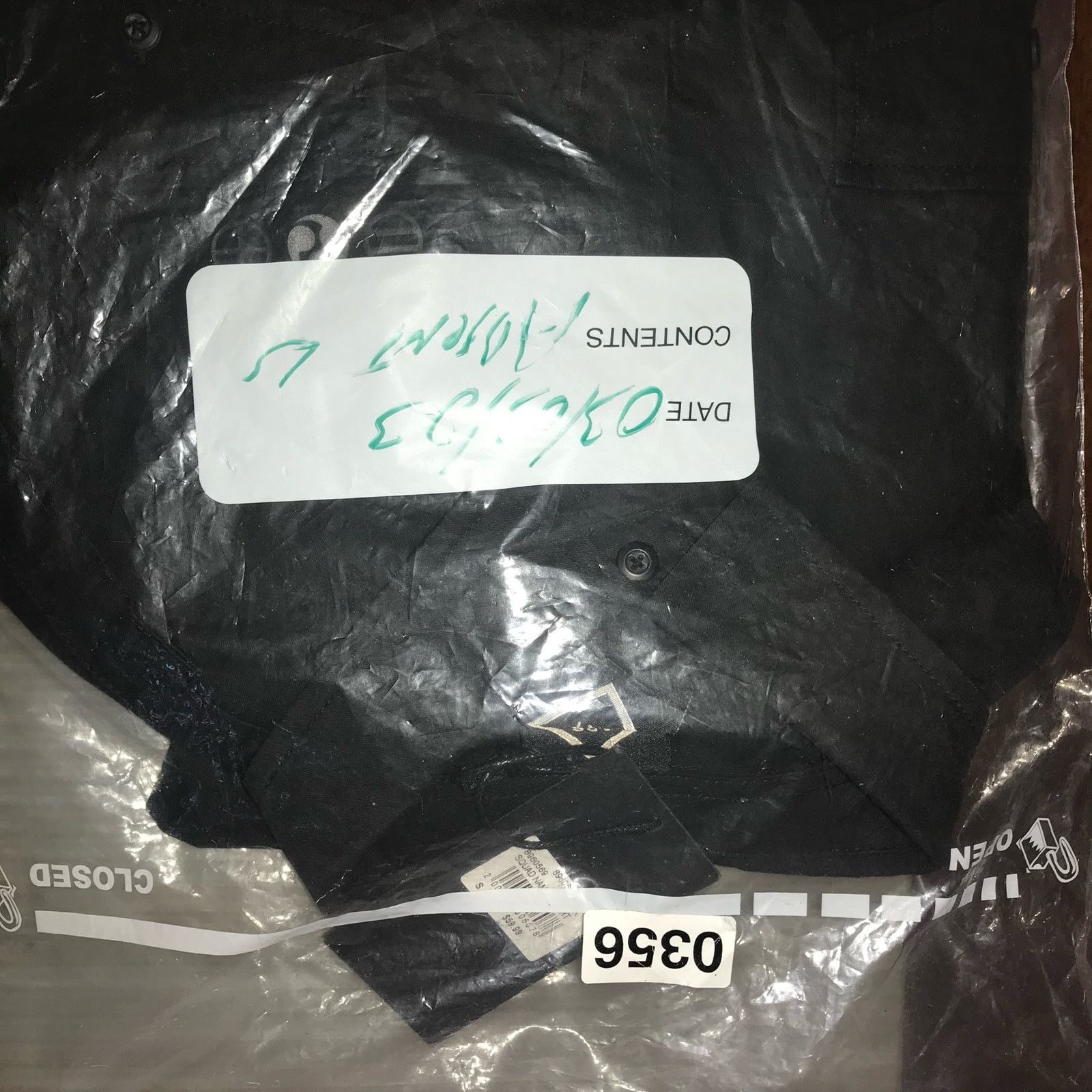 Absent NWT ABSENT SQUAD NAMI Shirt Men's S Black LS with Logos Size US S / EU 44-46 / 1 - 16 Thumbnail