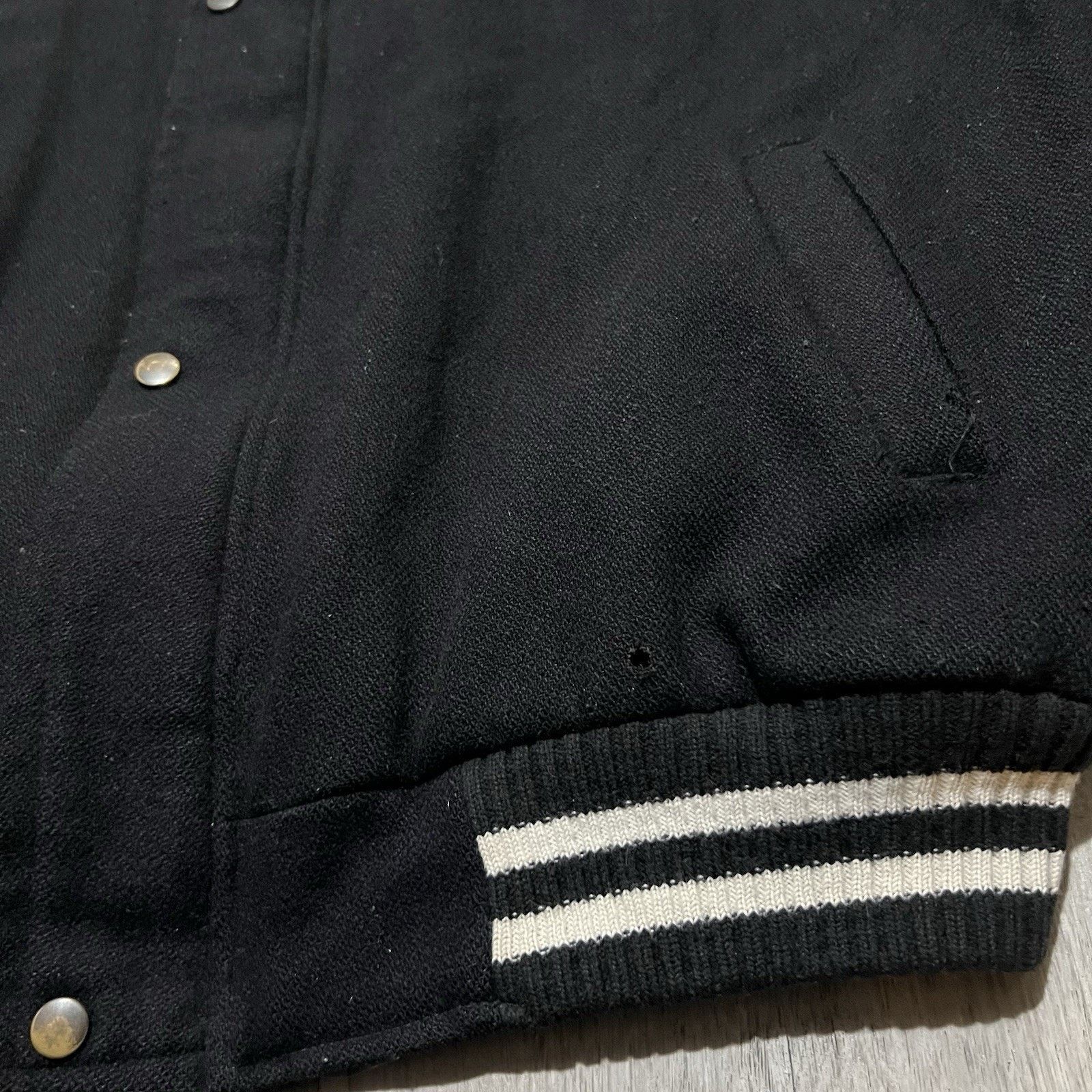 Other The Famous Grouse Scotland Rugby Black Wool Bomber Jacket Size US XL / EU 56 / 4 - 5 Thumbnail