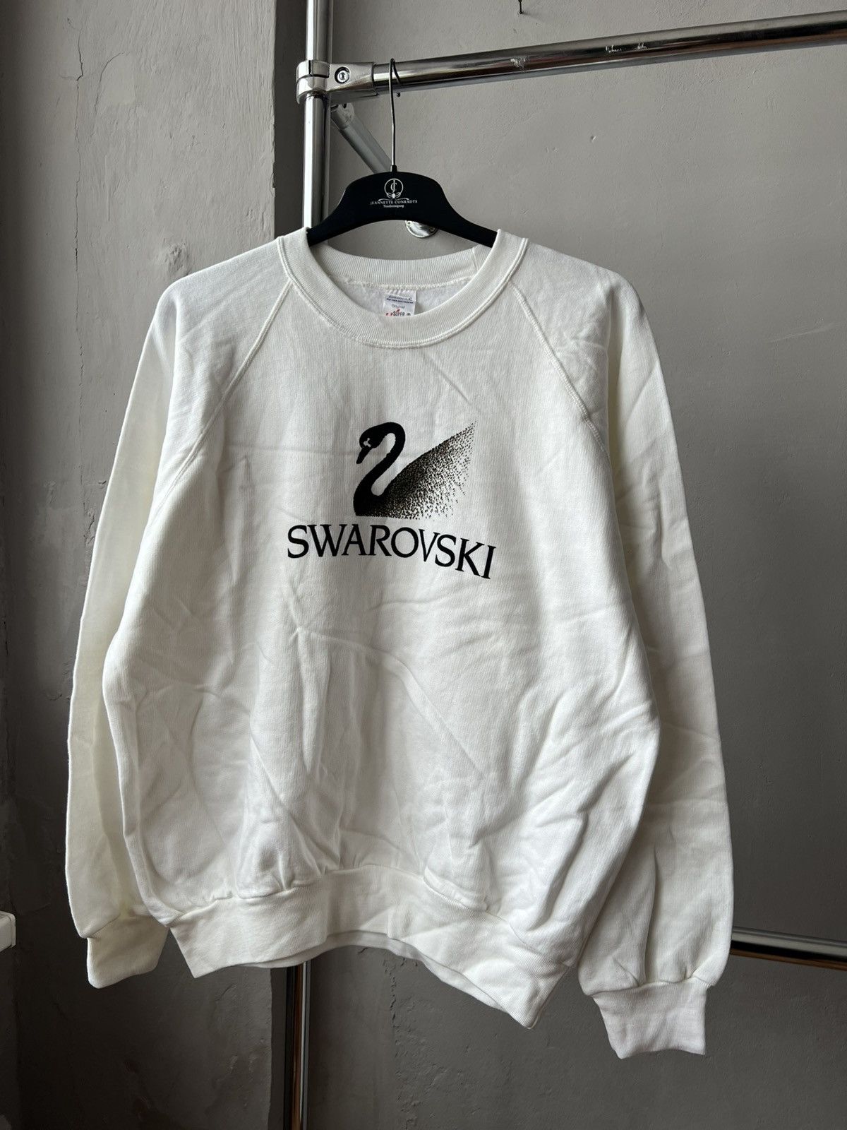 Swarovski RARE 80’S SWAROVSKI LUX DESIGN MENS VINTAGE SWEATSHIRT SZ XL Size US XL / EU 56 / 4 - 3 Thumbnail