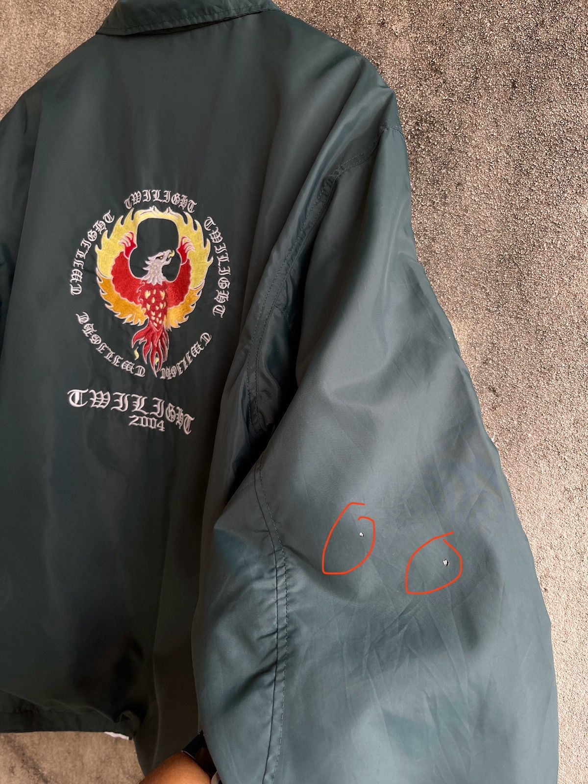 Vintage Rare🔥Vtg Y2K TWINLIGHT Eagle Fire Embroidery Logo Jacket Size US XL / EU 56 / 4 - 9 Thumbnail