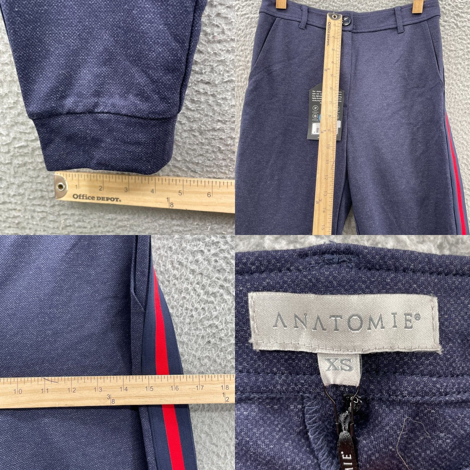 ANATOMICA Anatomie Junpier Jogger Pants Women's XS Preppy Travel Academia Classic Comfort Shirt Size 26" / US 2 / IT 38 - 8 Thumbnail