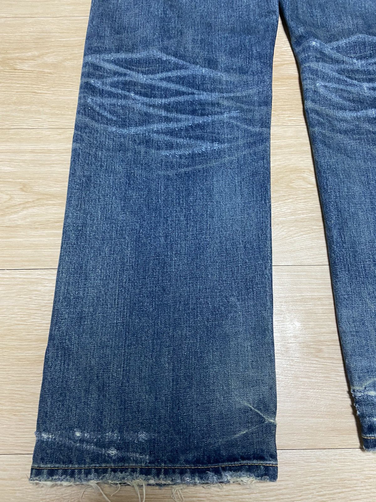 Celine × Hedi Slimane 29 Celine midnight sapphire Wesley denim pants jeans Size US 29 - 7 Thumbnail