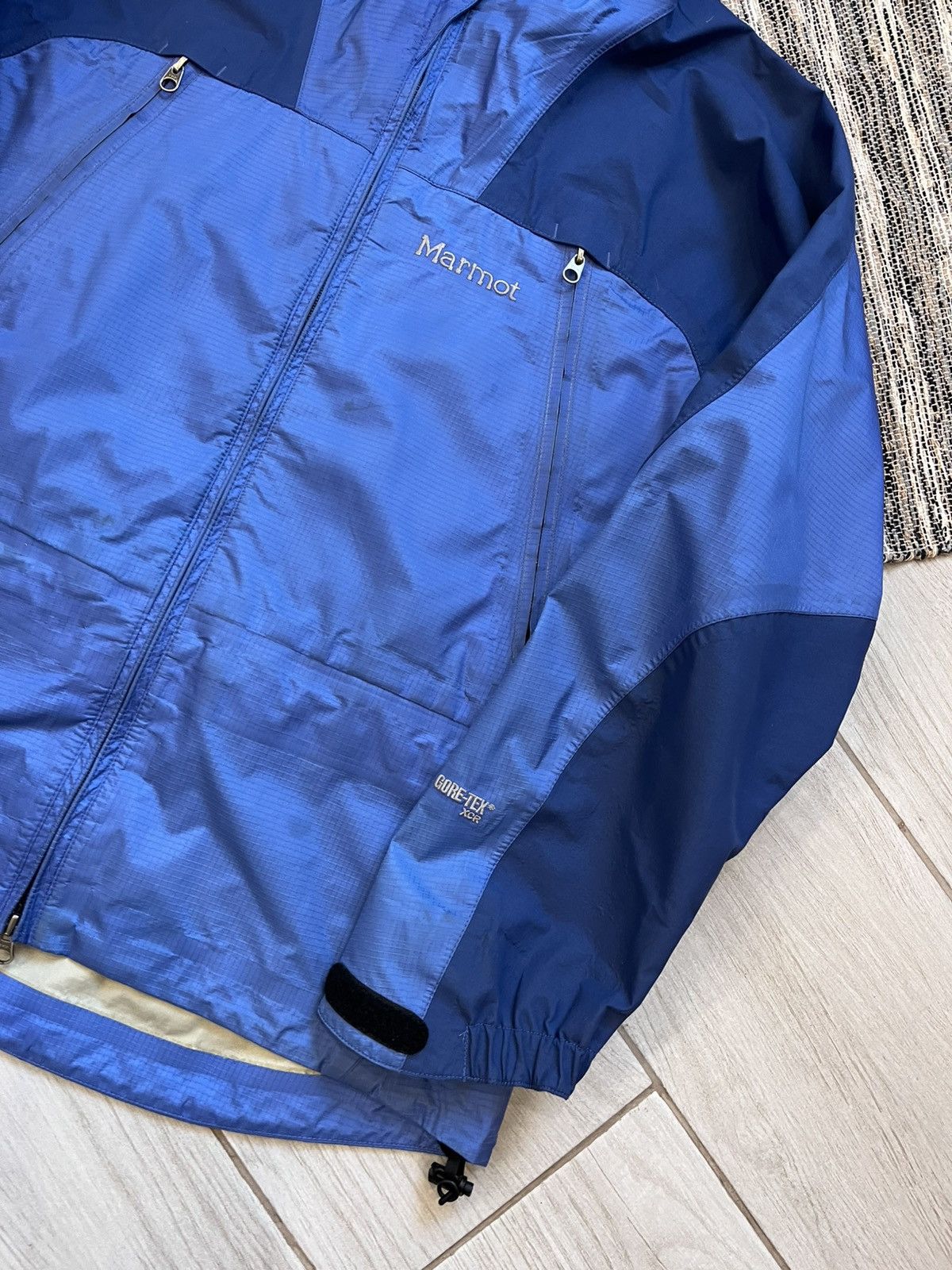 Marmot × Vintage Vintage Marmot GoreTex Jacket windbreaker Waterproof blue Size M / US 6-8 / IT 42-44 - 5 Thumbnail