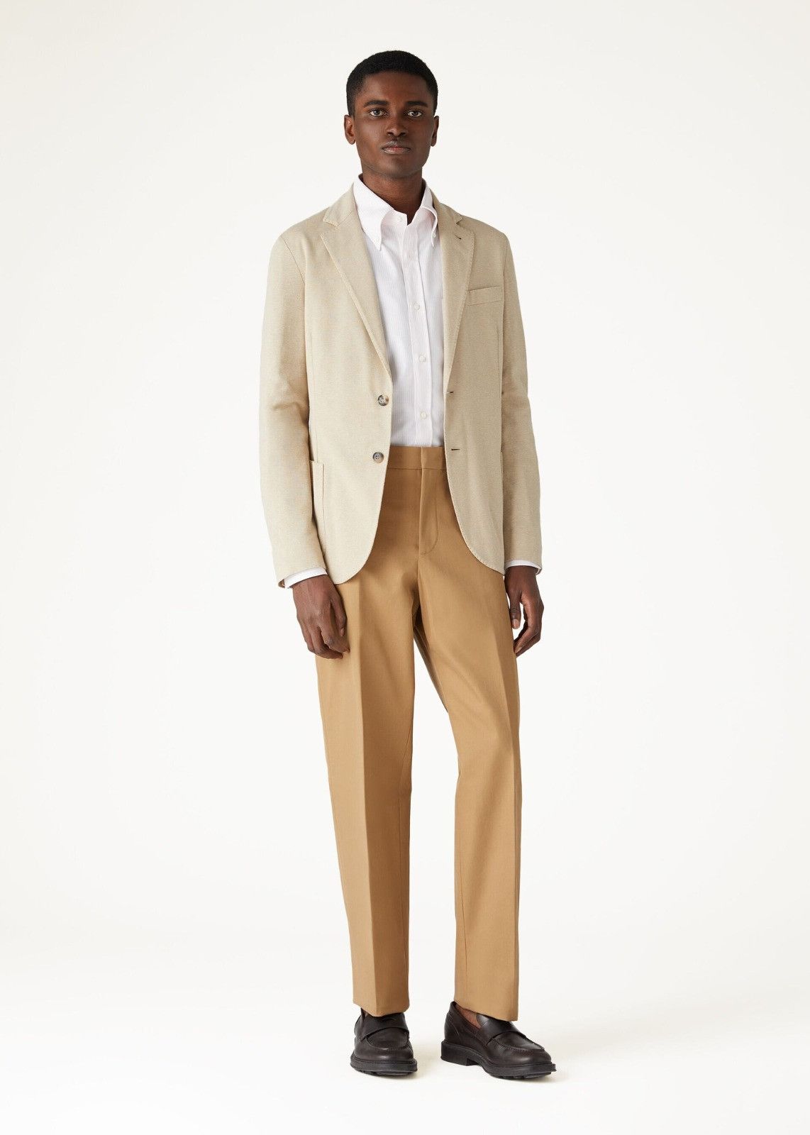 Loro Piana o1srvl11e0325 FAO0361 Cotton Shirt in White Size US M / EU 48-50 / 2 - 4 Thumbnail