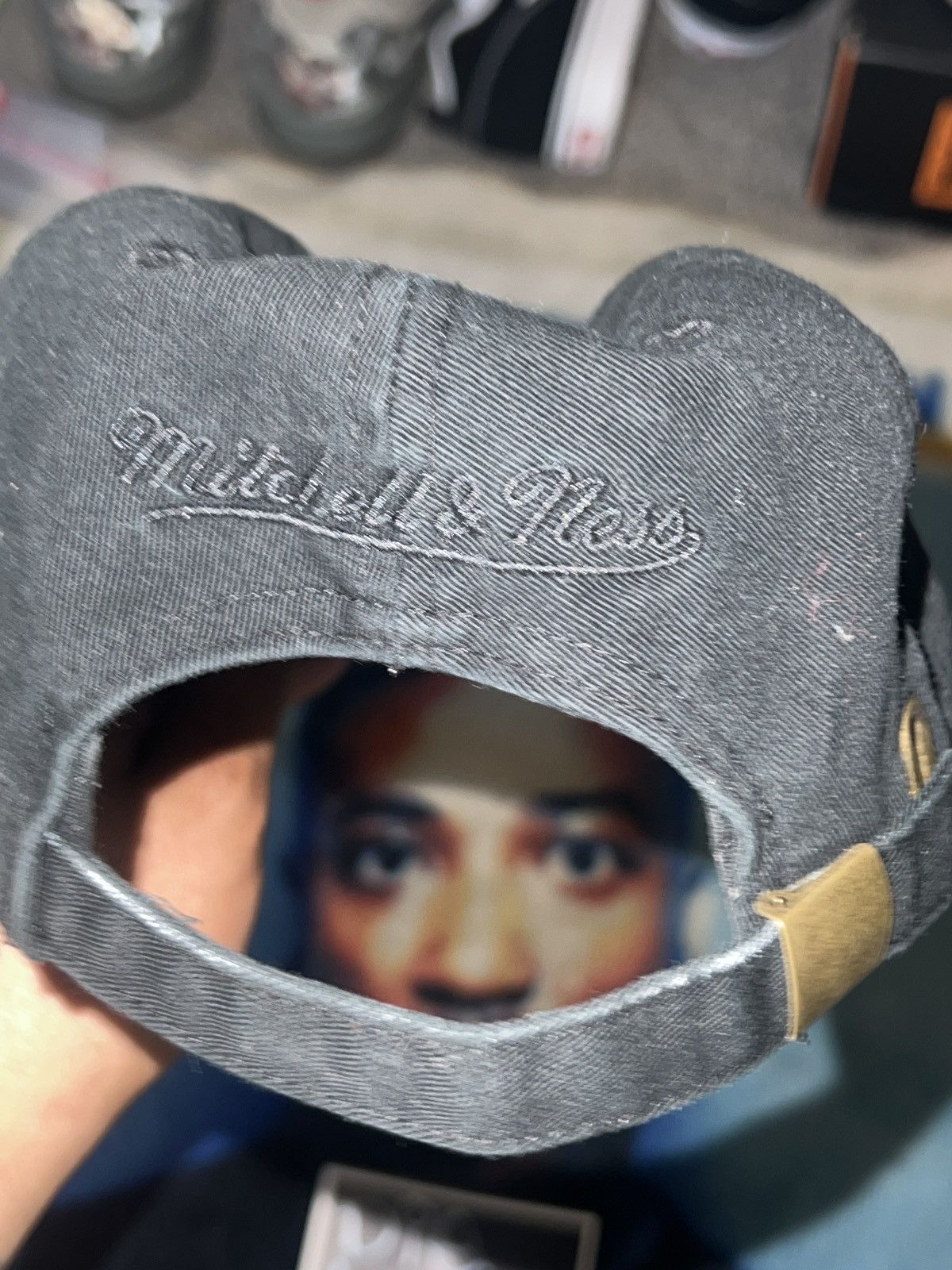 Mitchell & Ness × Wu-Tang Clan Wu “W” Cap Size ONE SIZE - 5 Thumbnail