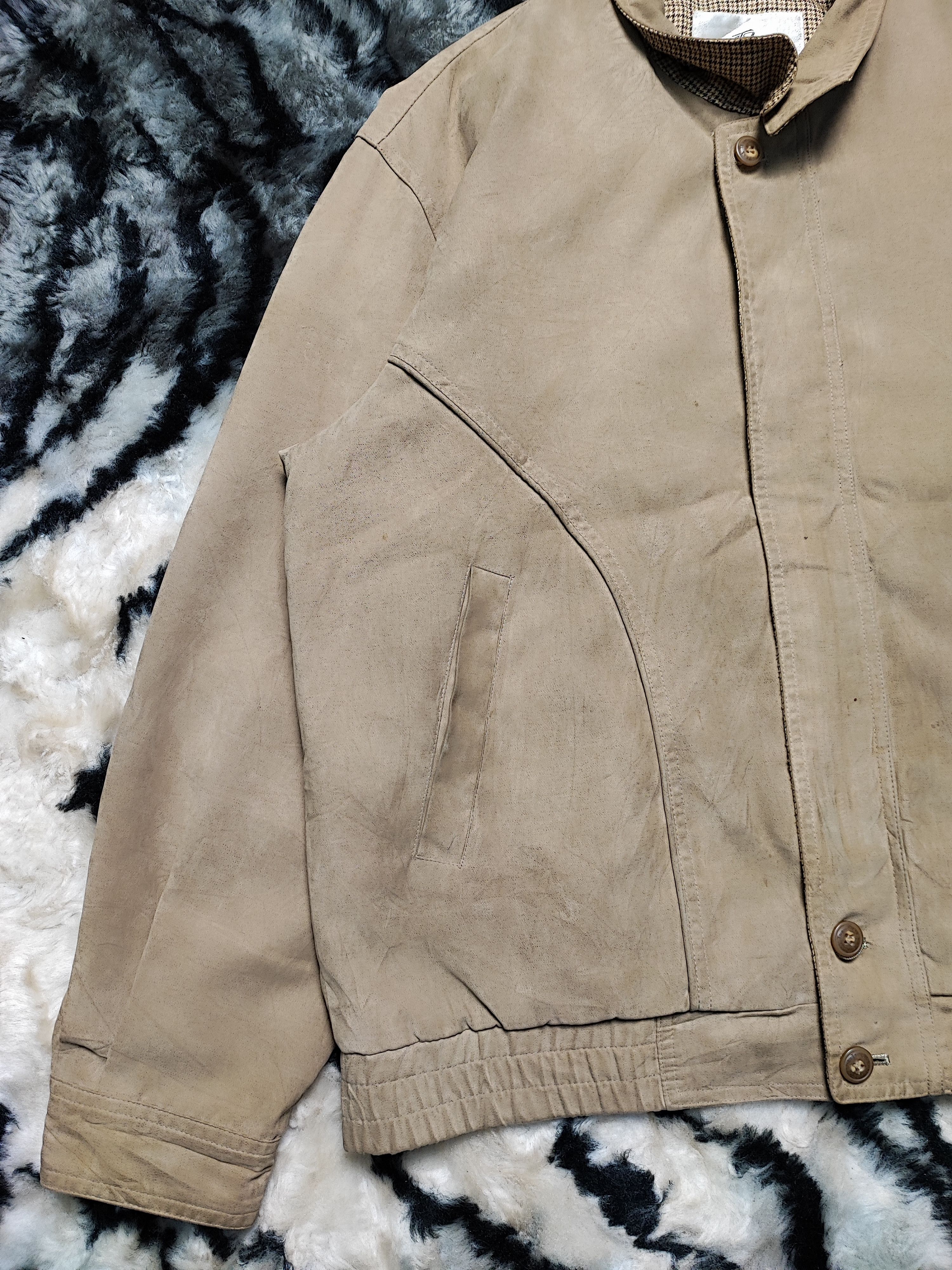 Japanese Brand × Vintage CRAZY VINTAGE TROY BROS MOLDSKIN SUEDE Size US M / EU 48-50 / 2 - 3 Thumbnail