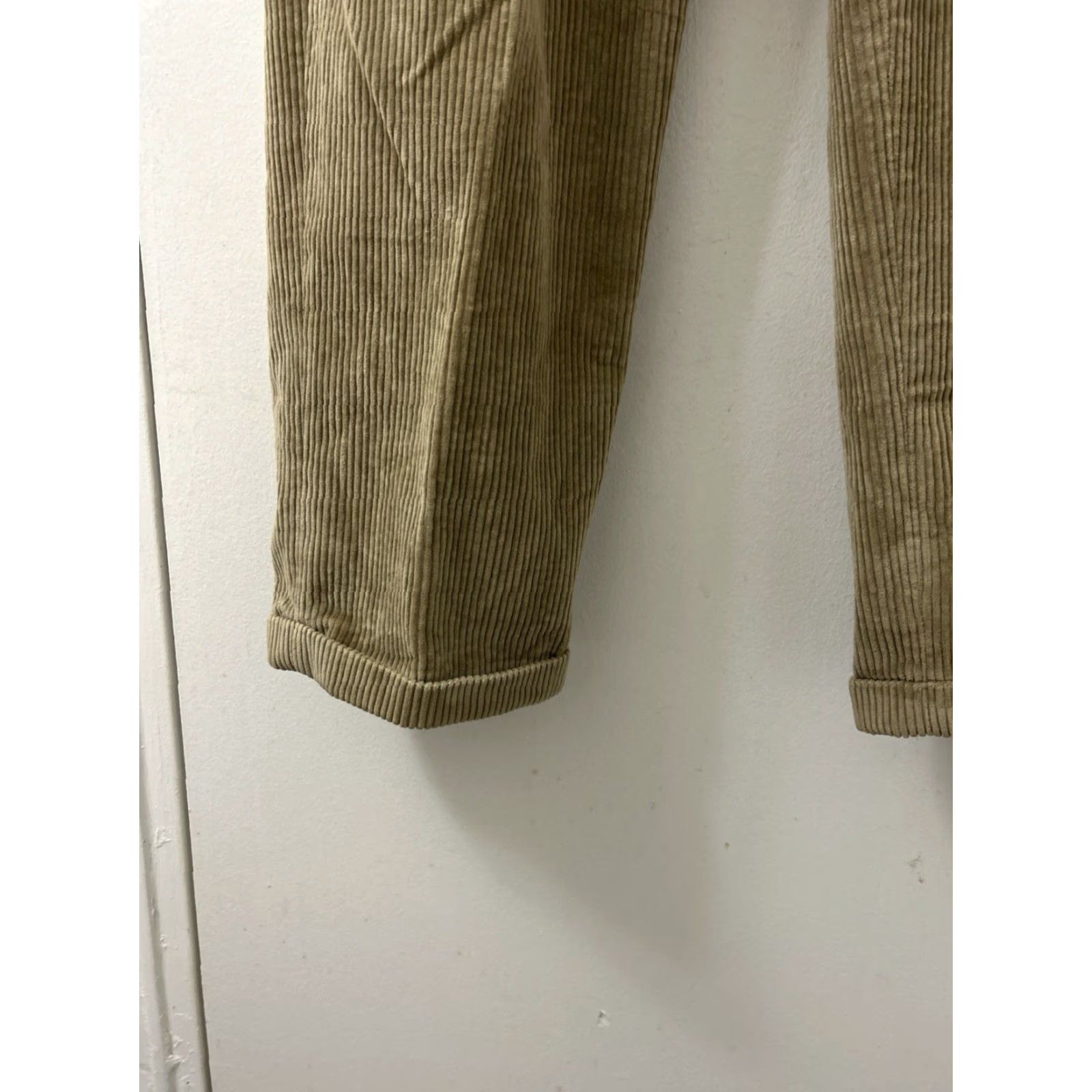 Vintage VINTAGE John Alexander Corduroy Pants Mens 33x30 Brown Pleated Cuffed Trousers Size US 33 - 6 Thumbnail