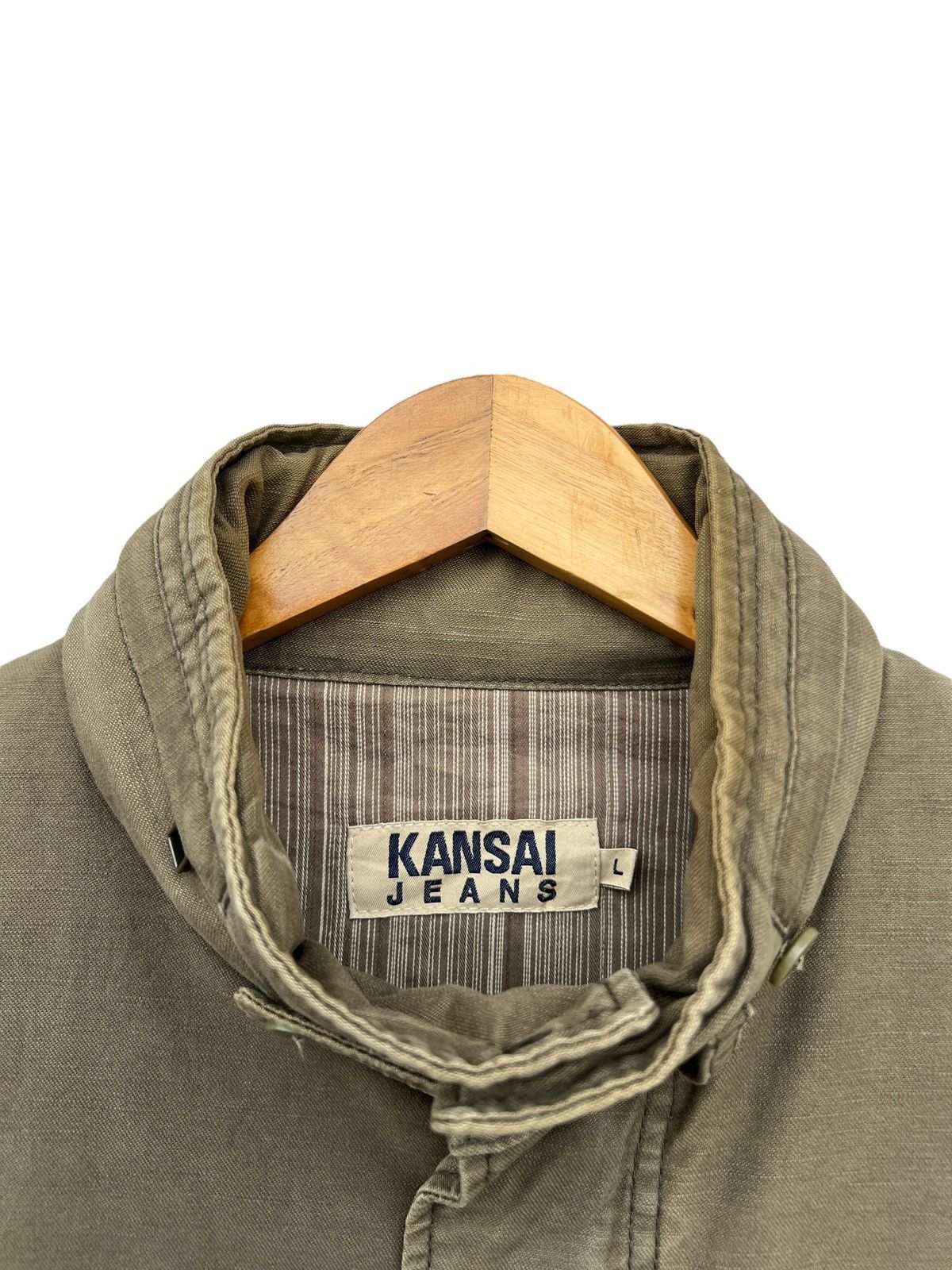 Kansai Yamamoto Kansai Yamamoto Multipocket Green Jacket Size US M / EU 48-50 / 2 - 6 Thumbnail