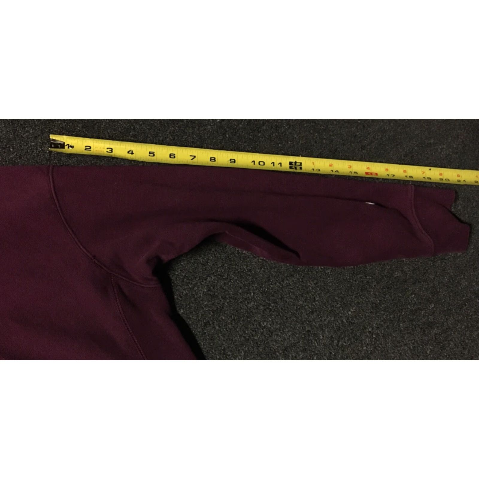 Champion VINTAGE Champion Reverse Weave Hoodie Maroon Women L 90s Grunge Urban Outfitters Pullover Reversible Track & Field Style Size L / US 10 / IT 46 - 7 Thumbnail