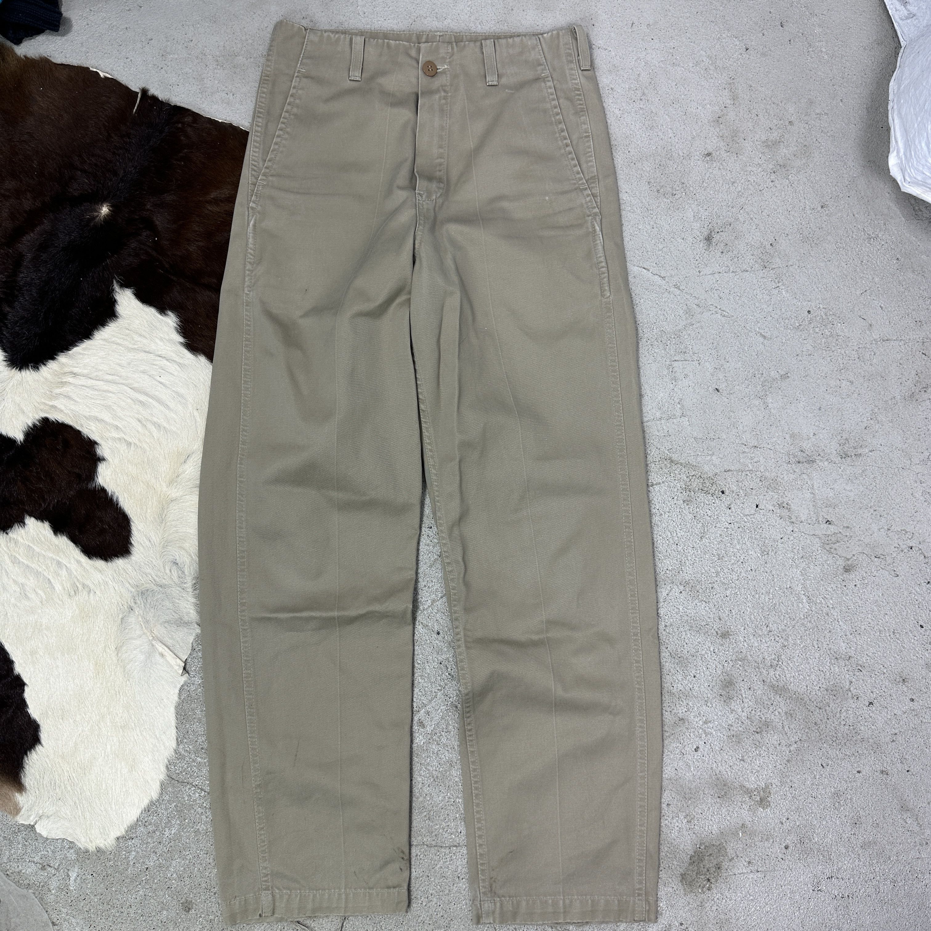 Levi's Vintage Gorpcore Levi’s Sta Prest Military Styled Pants Y2K Size US 30 / EU 46 - 1 Thumbnail